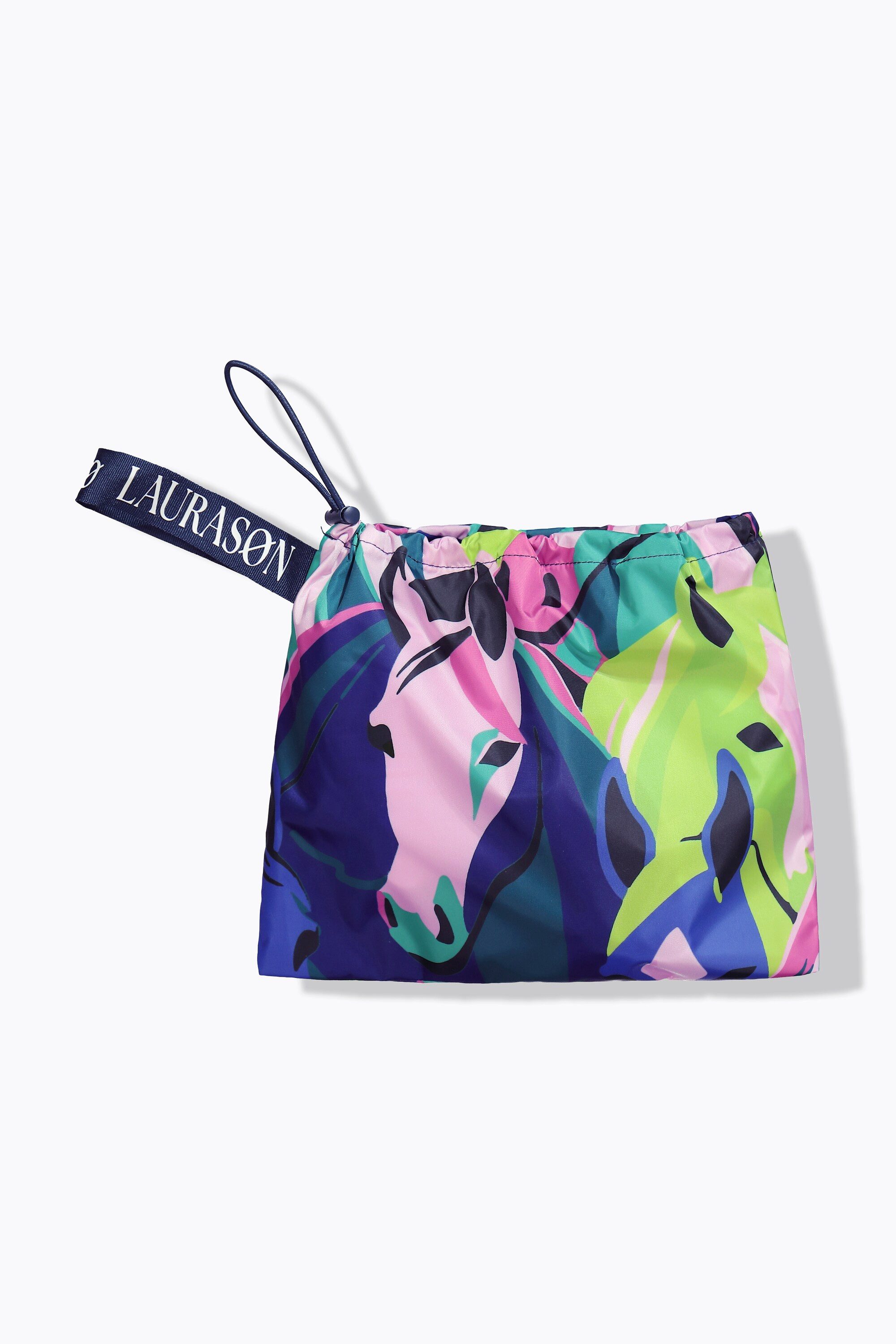 Laurasøn Funktionsjacke Funktions-Regencape Unisex Print Kapuze