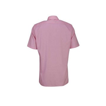 OLYMP Kurzarmhemd pink normal (1-tlg., keine Angabe)