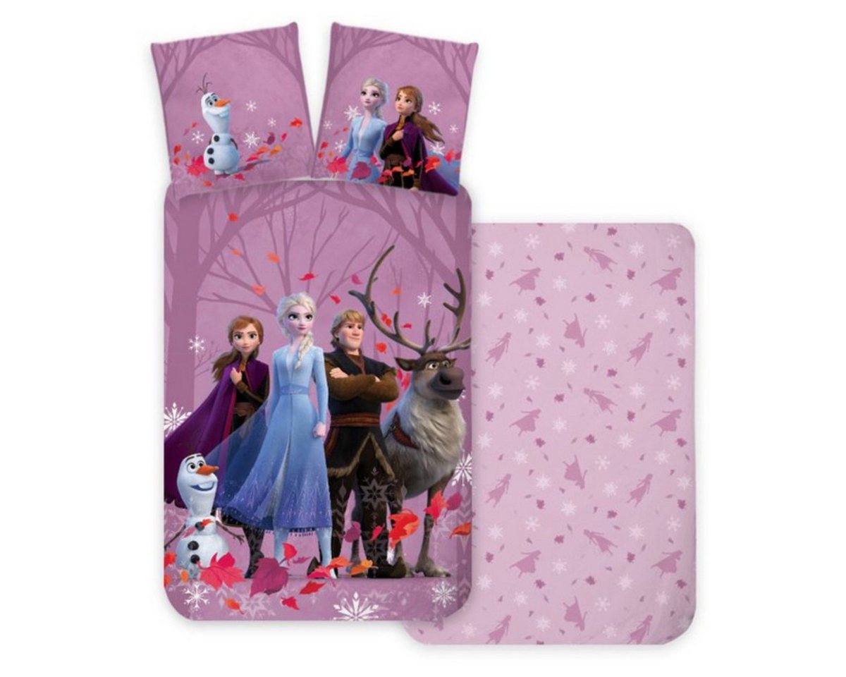 Disney Frozen Babybettwäsche Bettwäsche Set Baumwolle Bettbezug Kissenbezug 100 x 135 cm 40 x 60 cm, Baumwolle