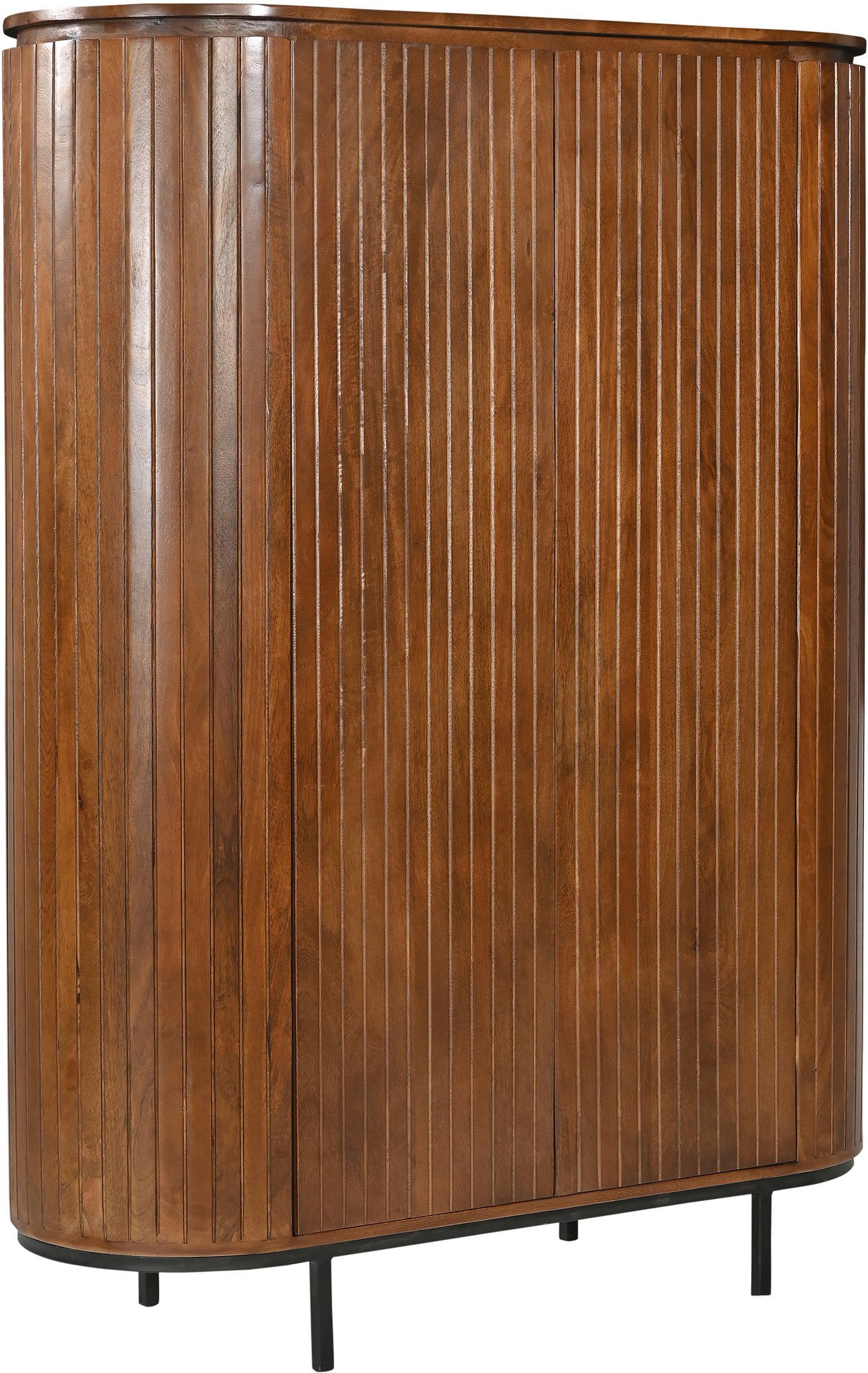 SIT Highboard MANGO NATURAL (1 St), mit Lamellenfront