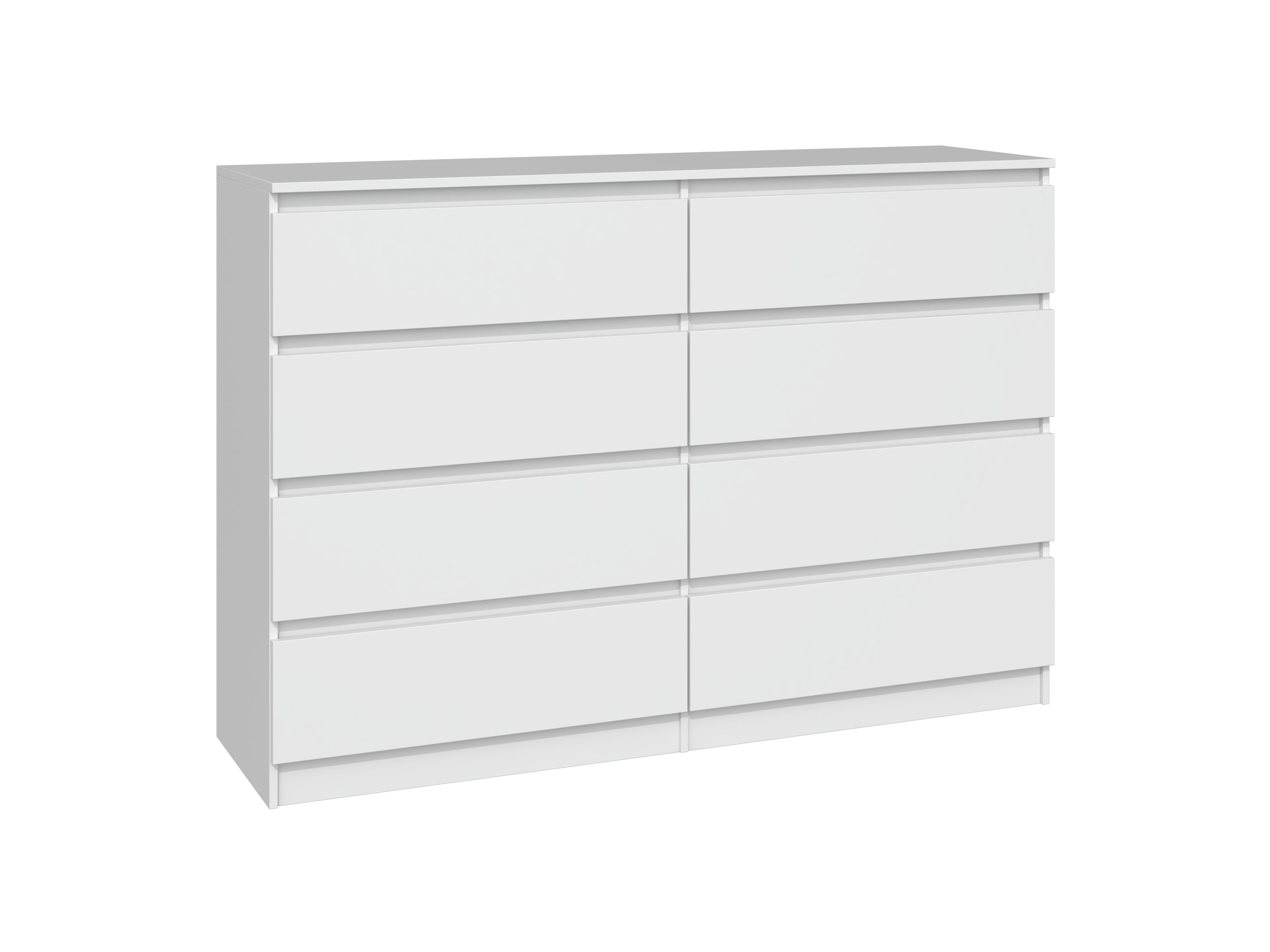 Raumhirsch Furniture Kommode Sideboard 140 cm breit (Maße 40 x 140 x 97 cm, 8 Schubladen), verschiedene Farben & Größen