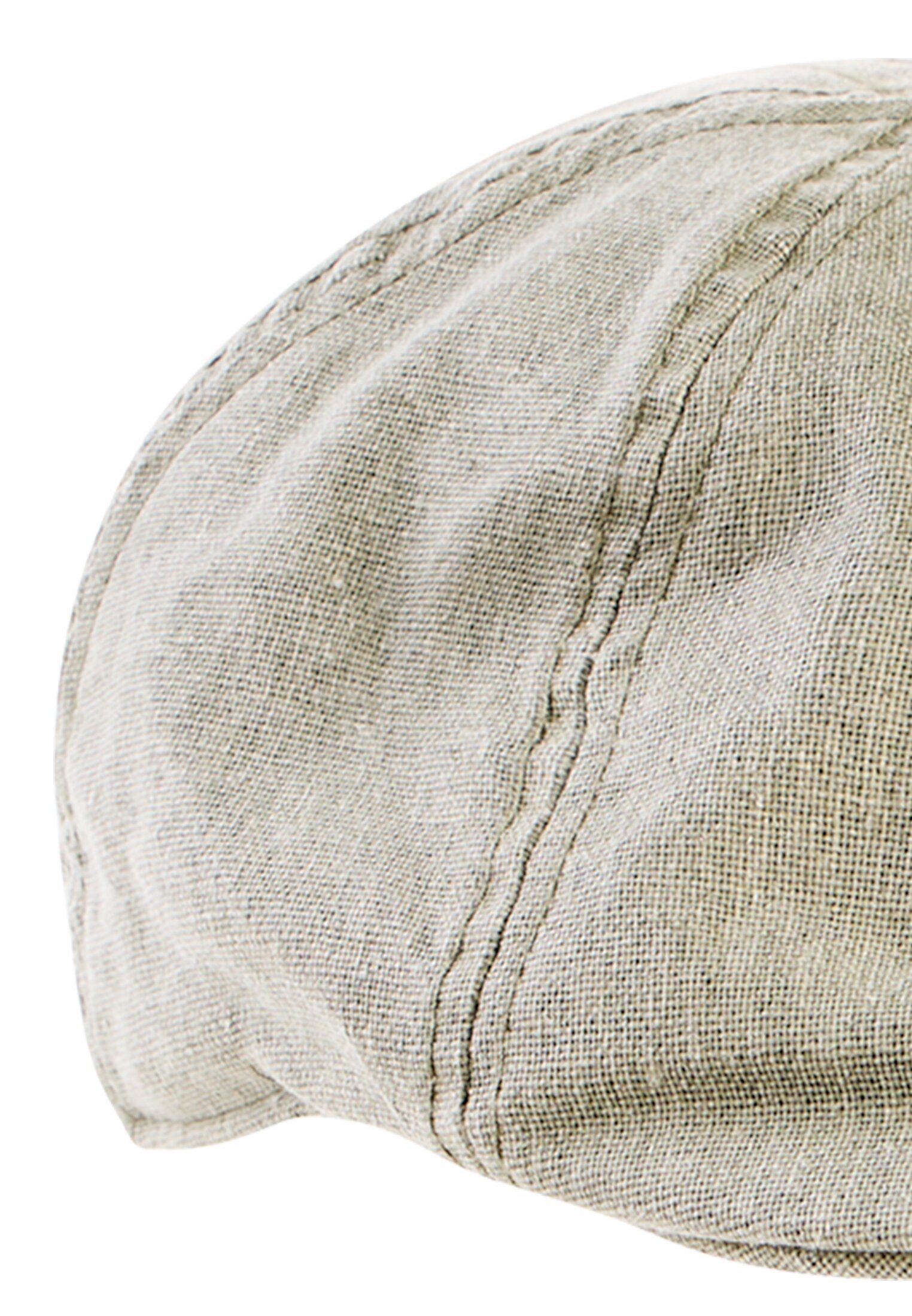 camel active Baseball Cap Flat Cap aus Leinen-Mix