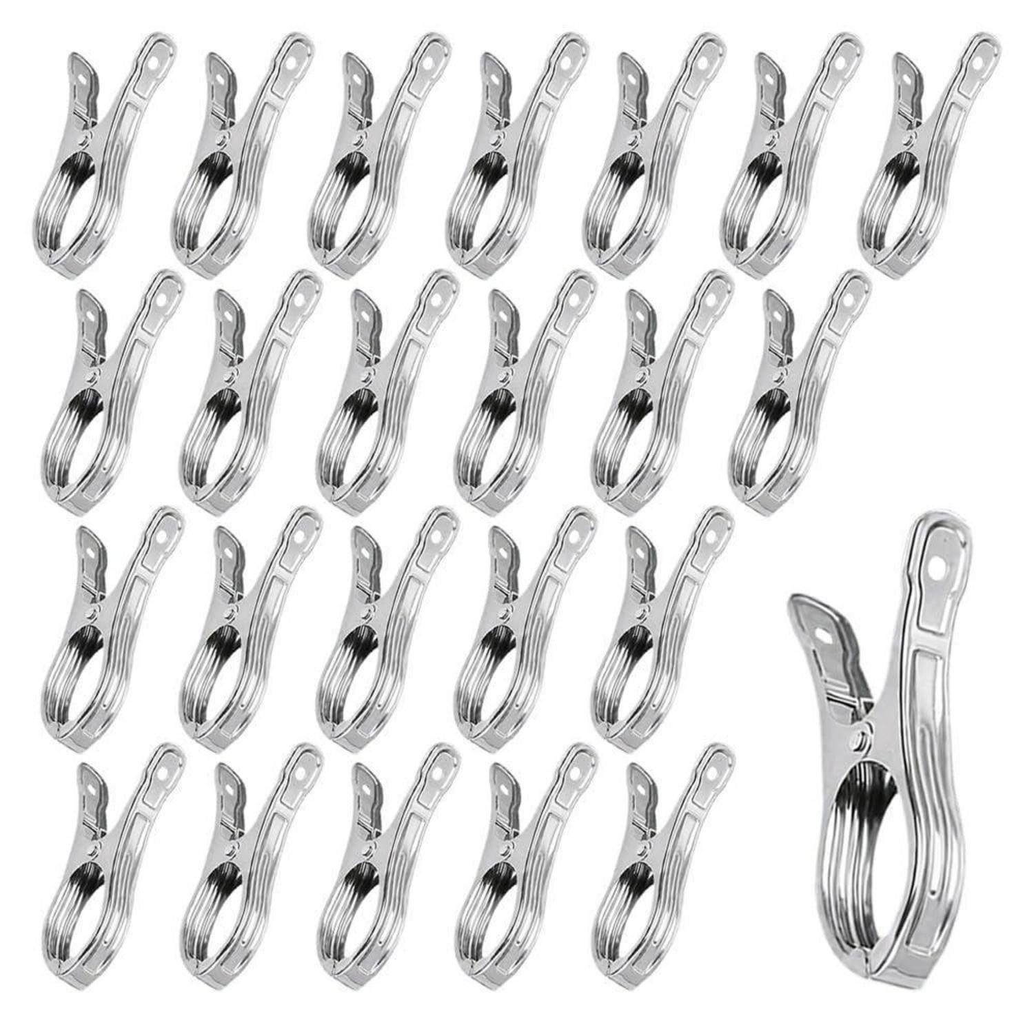 LuxusKollektion Handtuchklemme Strand Handtuch Clips Edelstahl 25 Stk.