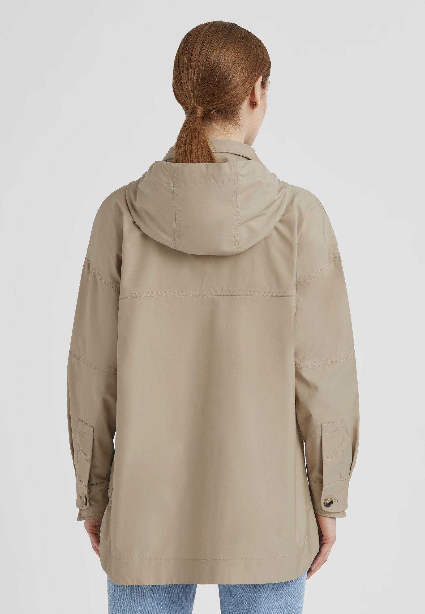 Milestone Hemdjacke MSKerri Damen Overshirt Übergangsjacke sportlich