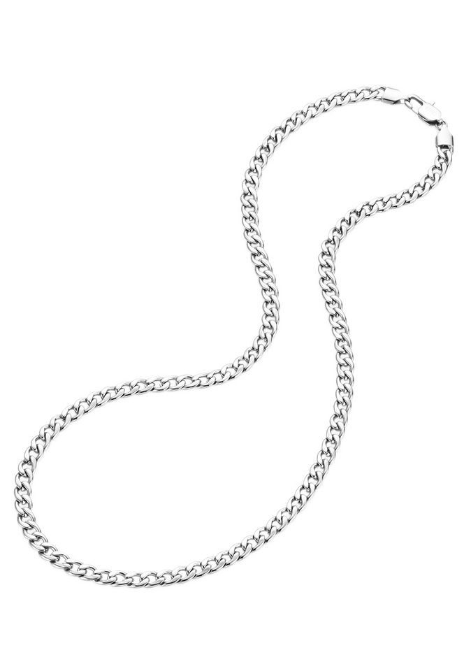 Firetti Panzerkette Schmuck Geschenk Edelstahl Halsschmuck Halskette 5,0 mm breit