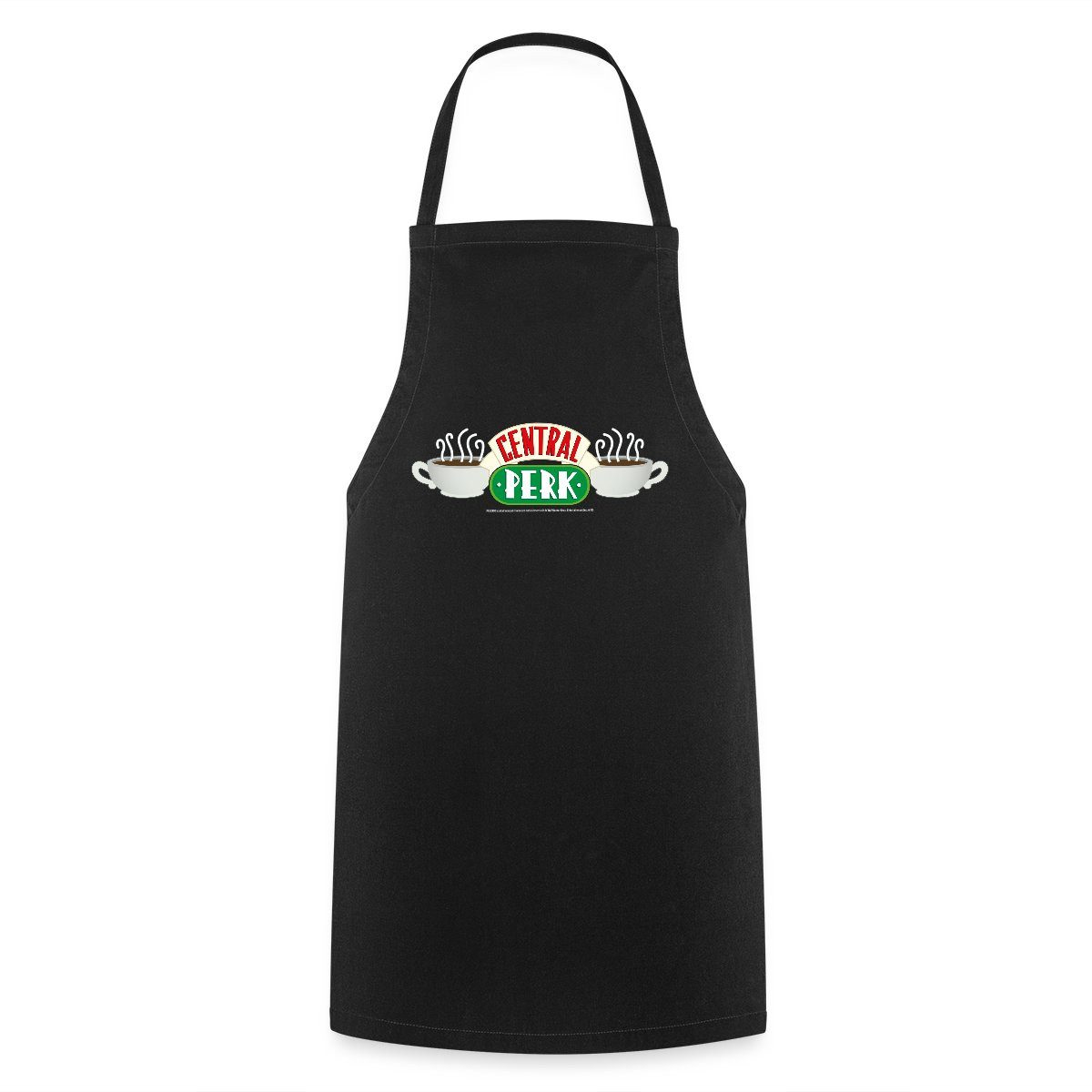 Spreadshirt Kochschürze Friends Central Perk Logo Kochschürze, (1-tlg)