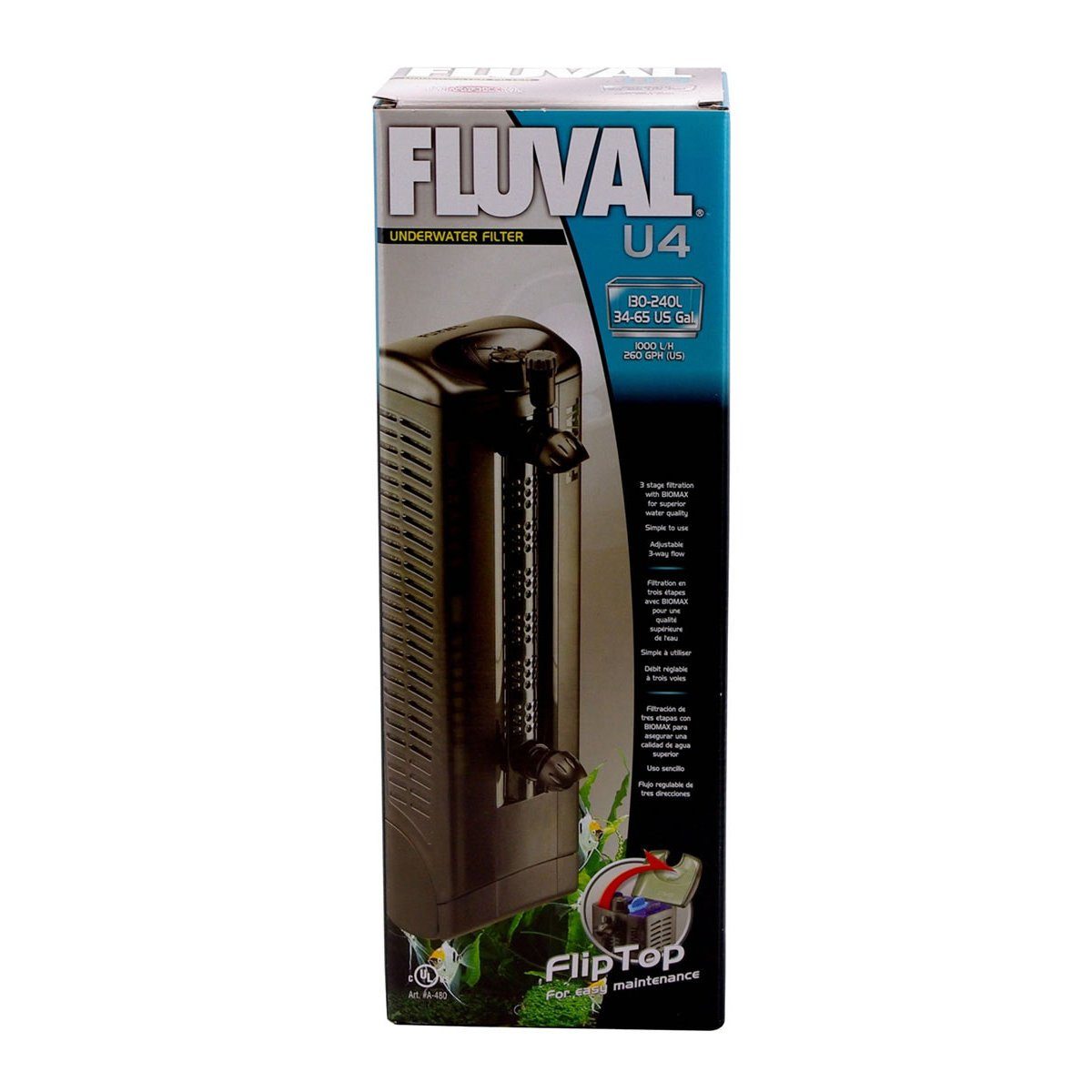Aquariumfilter Innenfilter U4