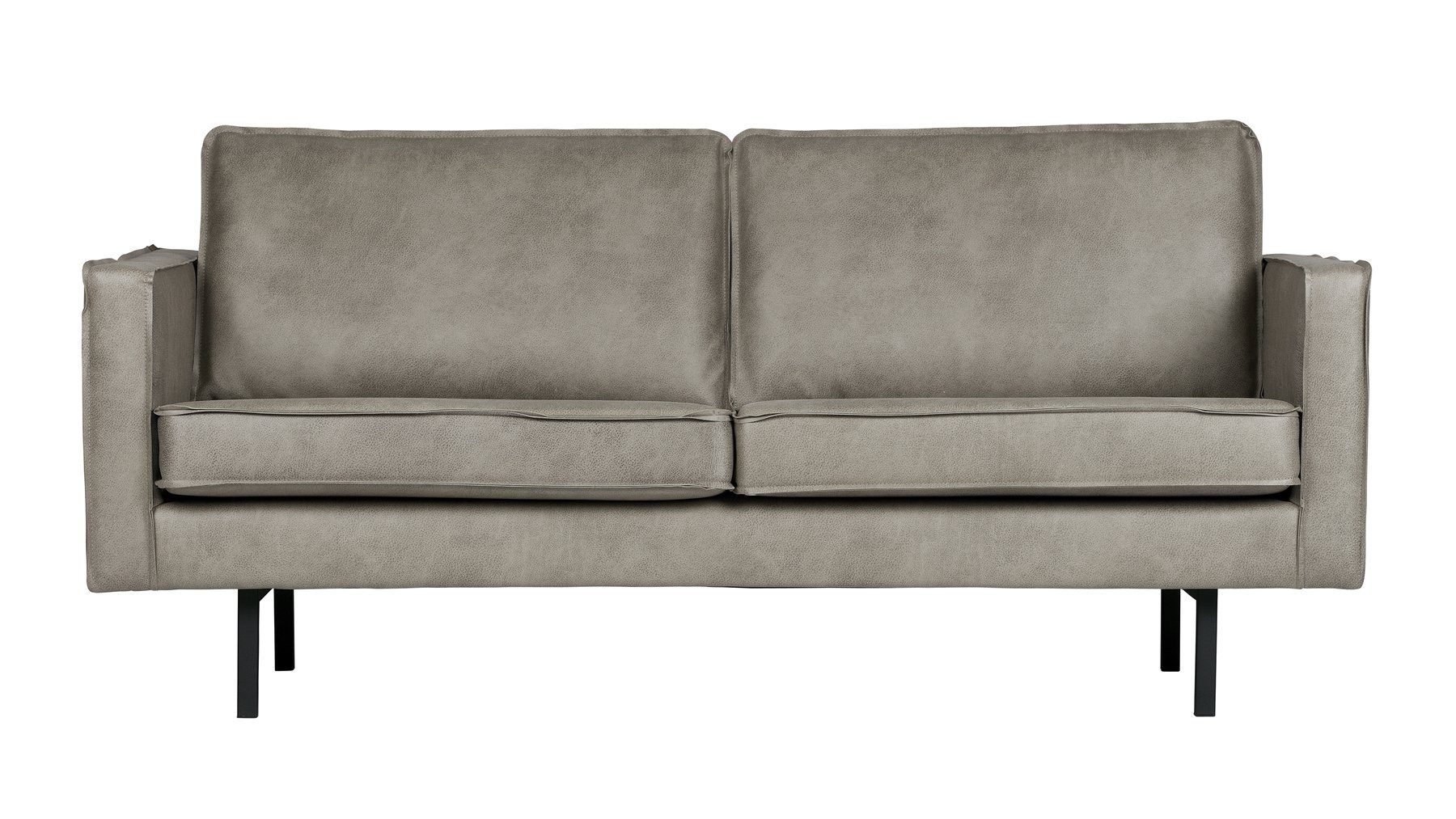 BePureHome Sofa Sofa freistellbar Lederoptik 2,5-Sitzer Elephant Skin, - Rodeo