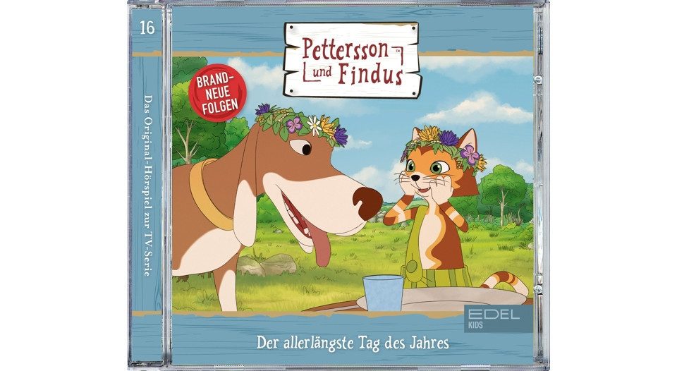 Hörspiel-CD Pettersson und Findus 16 - Der allerlängste Tag des Jahres