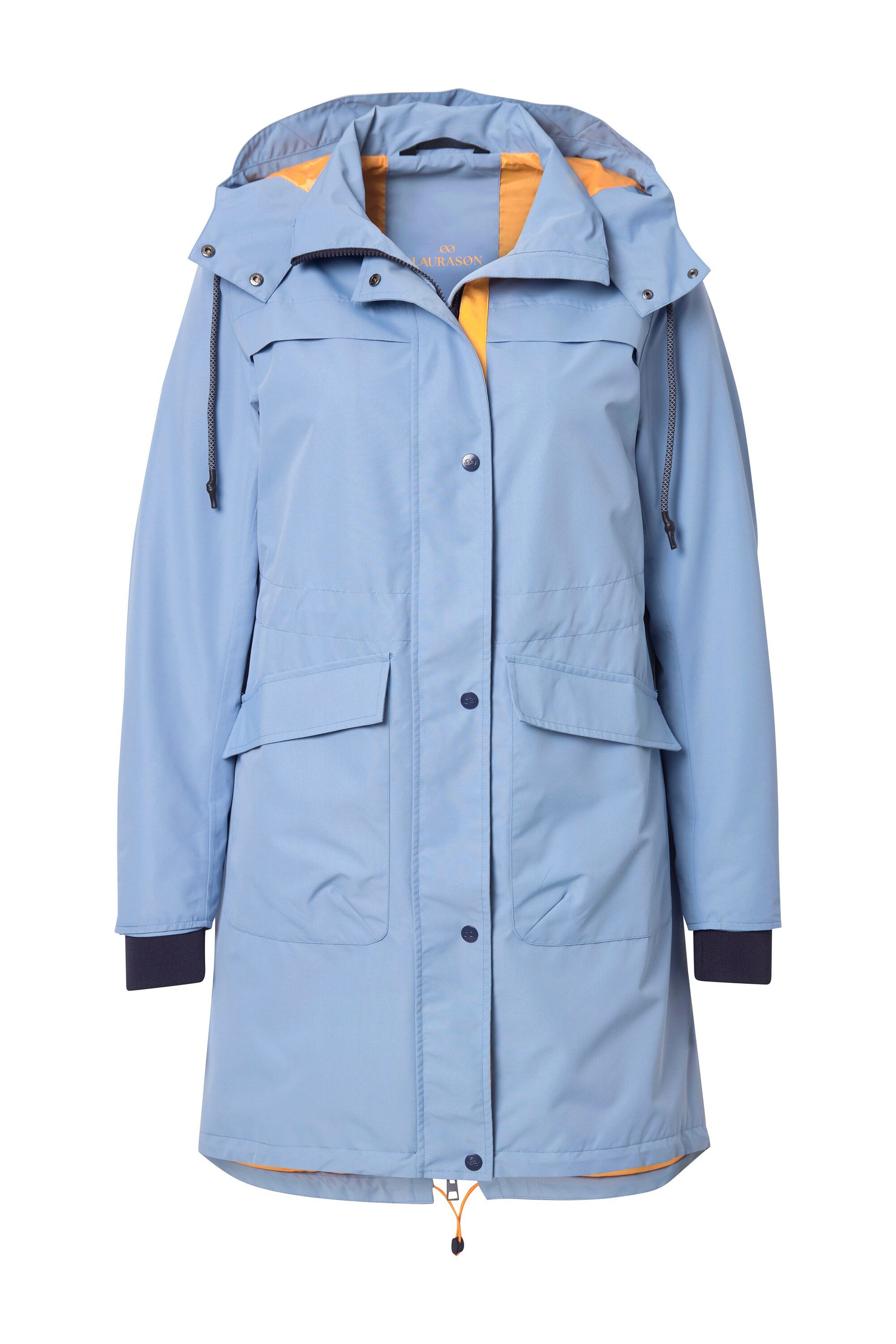 Laurasøn Wintermantel Funktions-Parka Kapuze Stehkragen Zipper günstig online kaufen