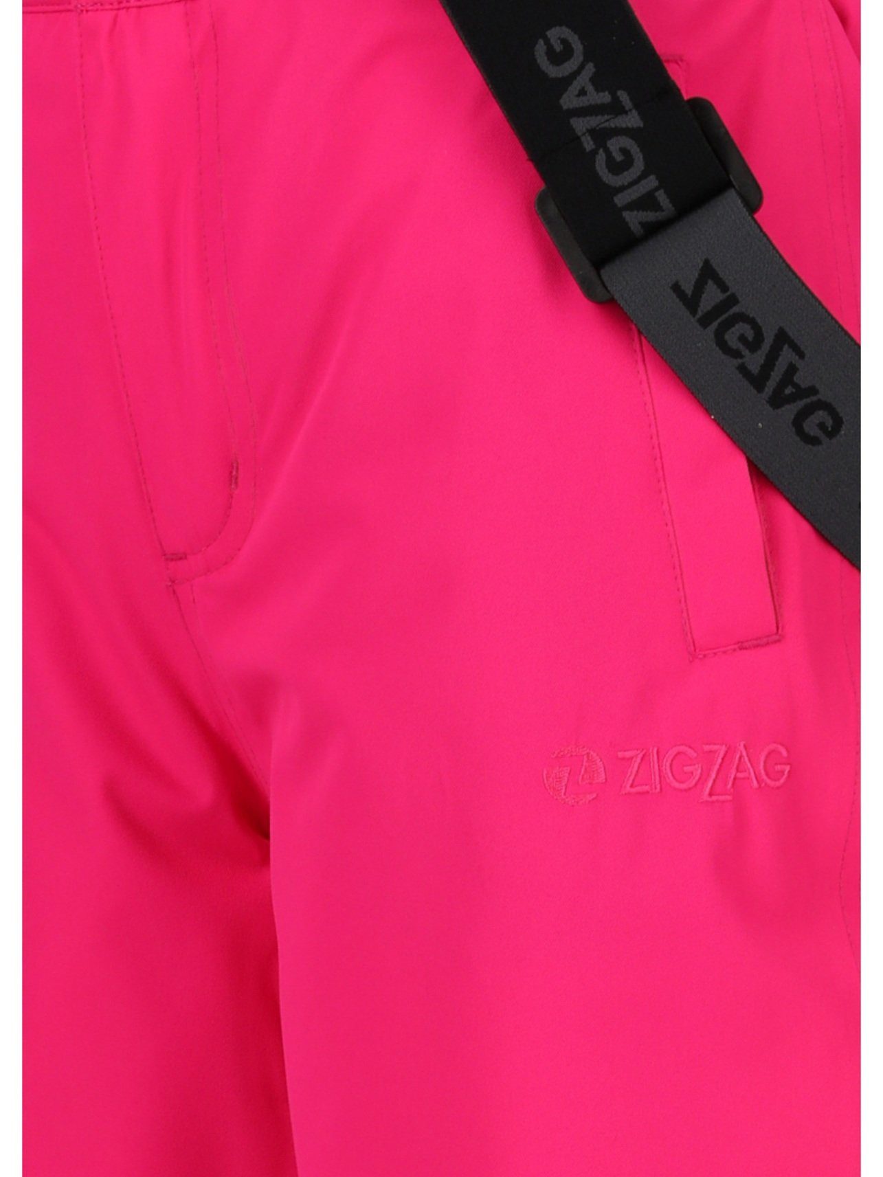 ZIGZAG Skihose ProvoW-PRO 10.000 (wasserdicht, atmungsaktiv, Schneefang) pink Kinder – Bild 2 von 3