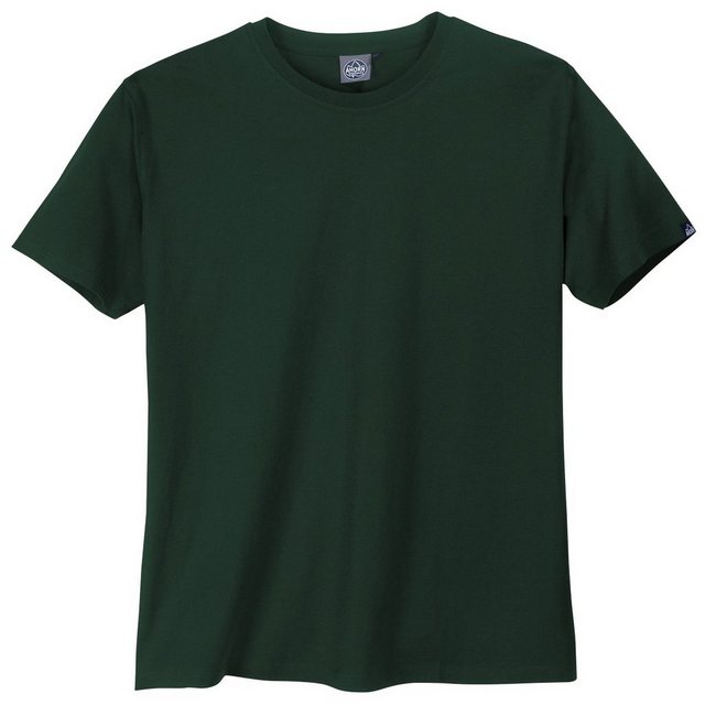 AHORN SPORTSWEAR Rundhalsshirt Ahorn Sportswear Basic T-Shirt dunkelgrün Üb günstig online kaufen