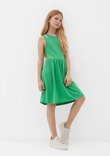 s.Oliver Junior Minikleid mit Cut-out green