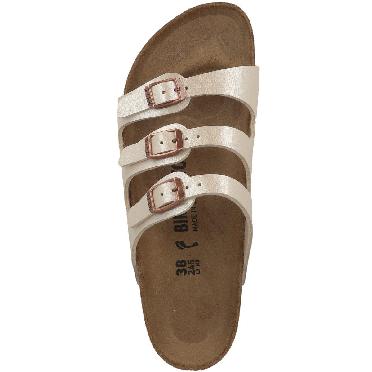 Birkenstock Florida Birko-Flor Graceful schmal Damen Sandale Sandaletten, S günstig online kaufen