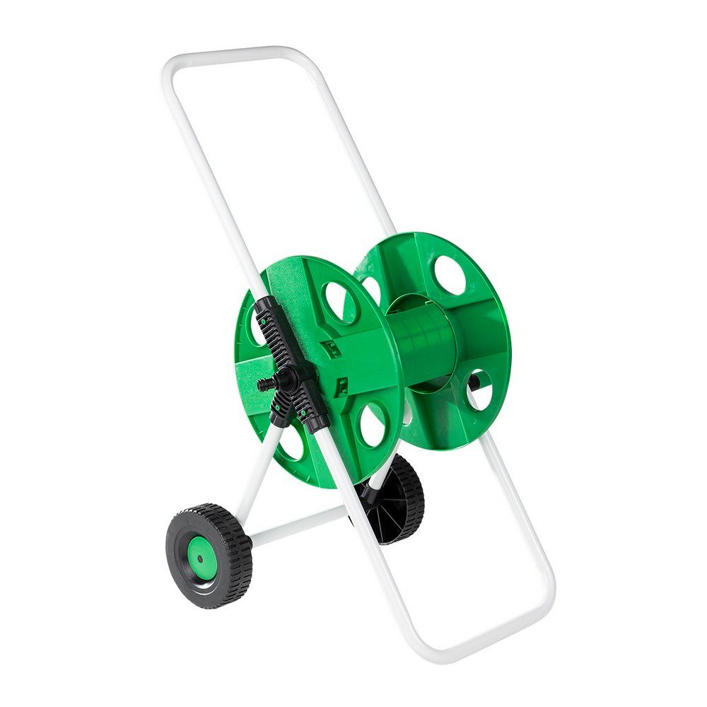 Haushalt International Schlauchwagen Garten Schlauchwagen für 45m 12,5mm (1/2) Schlauch, (1-tlg), gewinkelter und fixierter Schlauchanschluss