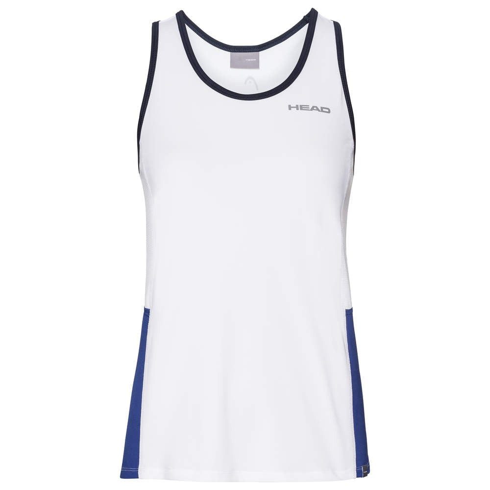 Head Tanktop Tennis-Tank Club weiss/royalblau Damen