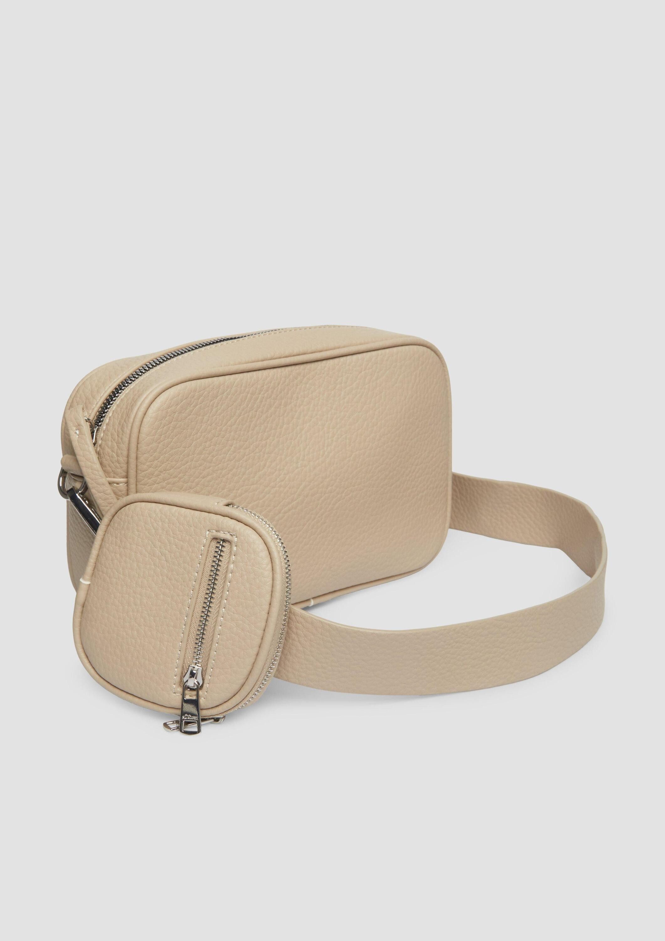 s.Oliver Umhängetasche Tasche, Camera-Bag mit abnehmbarem Schultergurt und Paspel-Detail