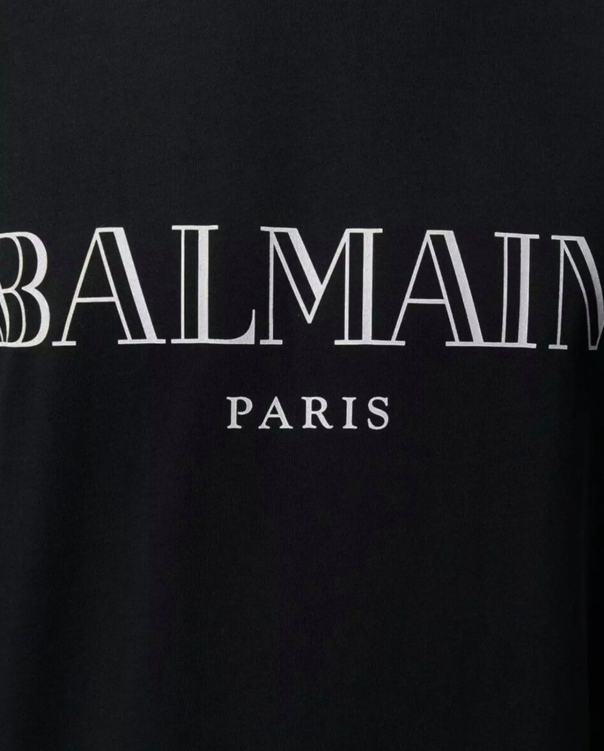 Balmain Paris T-Shirt Herren Logo Tee Straight Fit High-End-Look einen Hauch von Pariser Opulenz