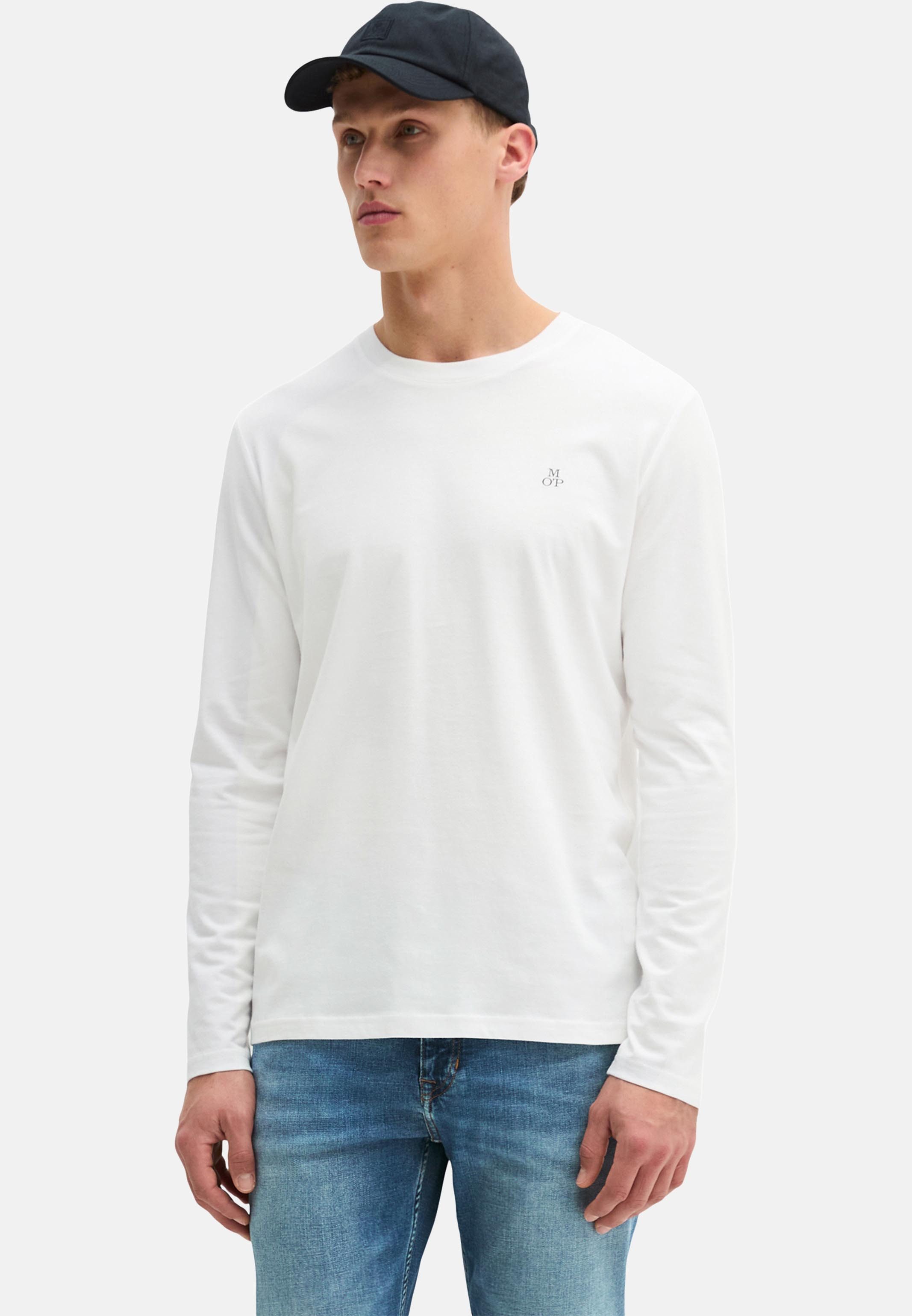 Marc O'Polo Langarmshirt 2er Pack Eskil (Spar-Set, 2-tlg) Langarmshirt - Baumwolle - Atmungsaktiv - Weiche Baumwolle