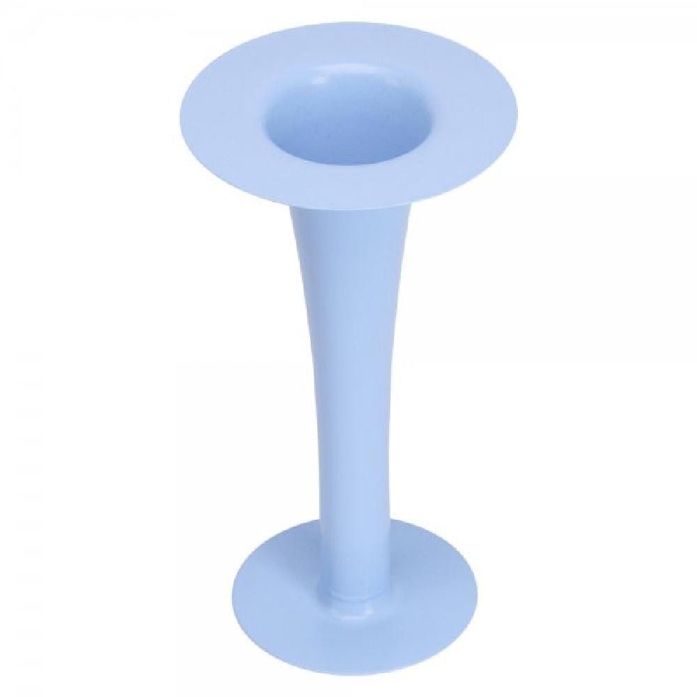 Design Letters Kerzenhalter Vase und Kerzenhalter Trumpet Hellblau (24cm)