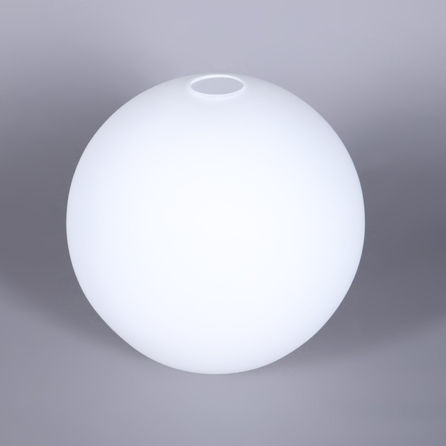 Home4Living Lampenschirm Kugelglas Ø 300mm Lampenglas Weiß matt E27, Dekorativ