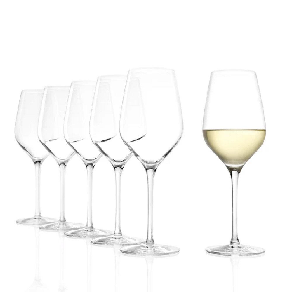 Stölzle Weinglas Stölzle Lausitz Exquisit Royal Champagnerkelche/Weißweinkelche Set 12, Kristallglas