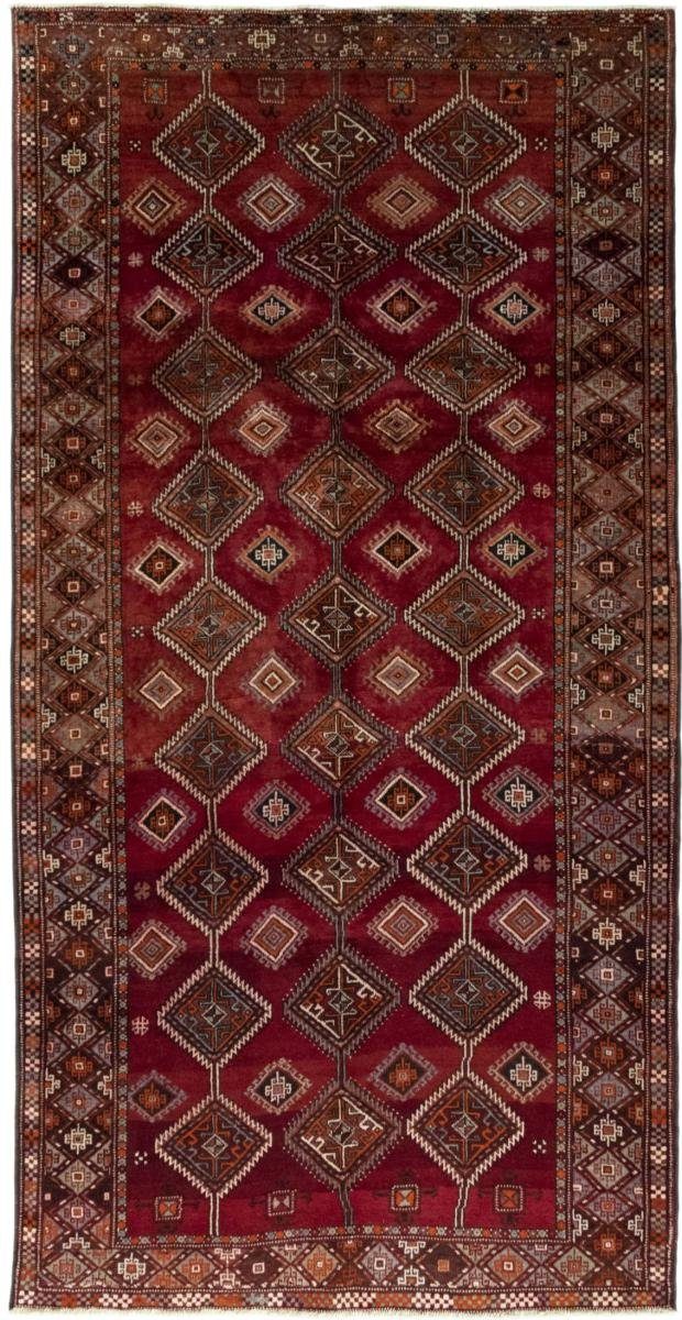 Orientteppich Turkaman 164x315 Handgeknüpfter Orientteppich / Perserteppich Läufer, Nain Trading, rechteckig, Höhe: 6 mm