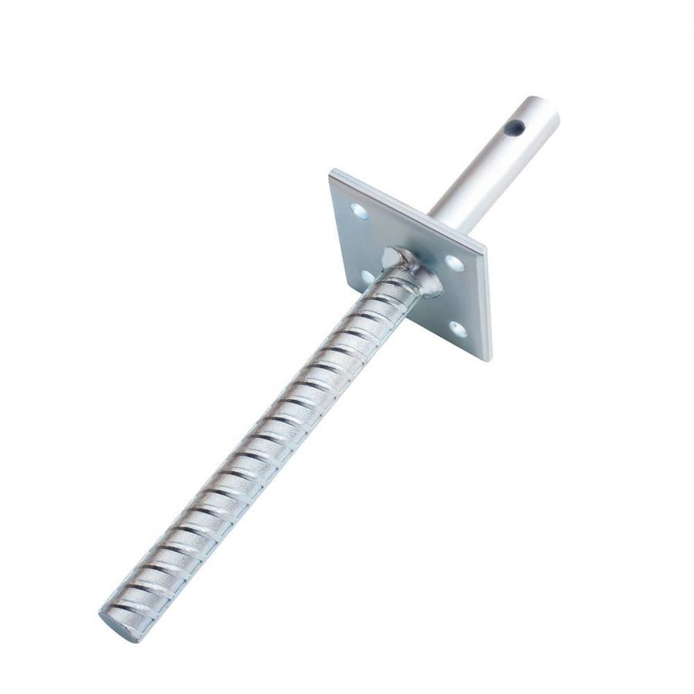 ROG-Gardenline Pfostenträger Pfostenträger 8x8 cm Platte, Dorn und Dolle, Länge 30,6 cm, Stahl, (1-St), verzinkt