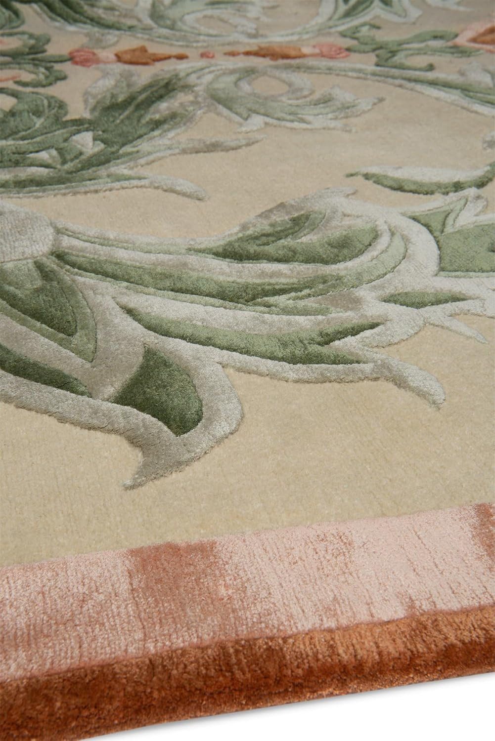 Ready Rugs Seidenteppich Luxuriöse Seidenteppich-Kollektion Beige