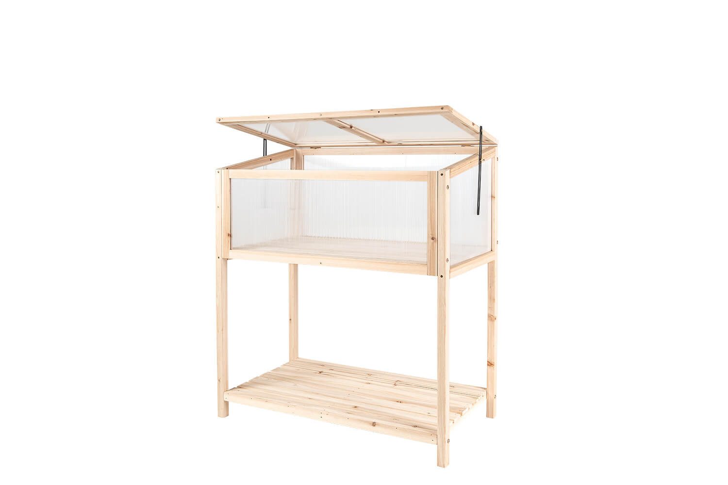 empasa Hochbeet "RAISE DELUXE", Blumenkasten Kräuterbeet - 84 x 95 x 103/95 cm