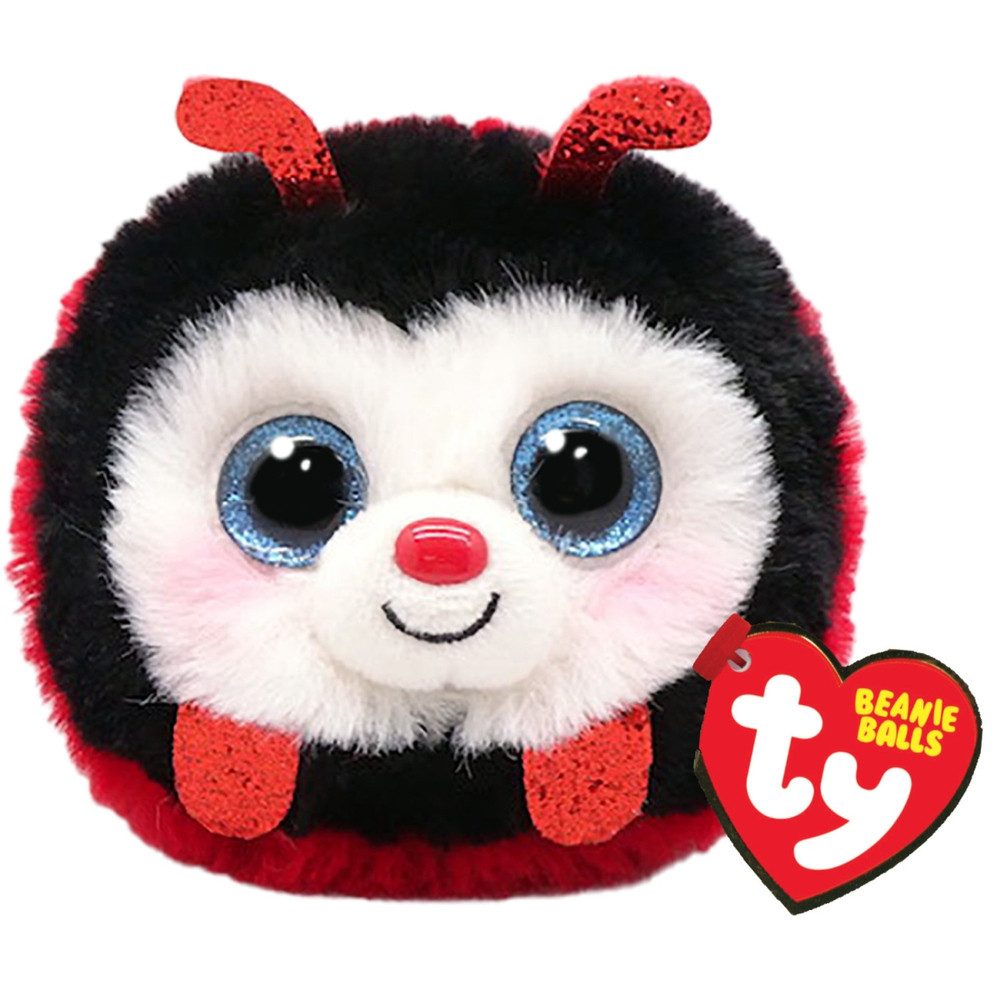 Ty® Plüschfigur TY Beanie Balls - Marienkäfer Izzy - ca. 7 cm günstig online kaufen