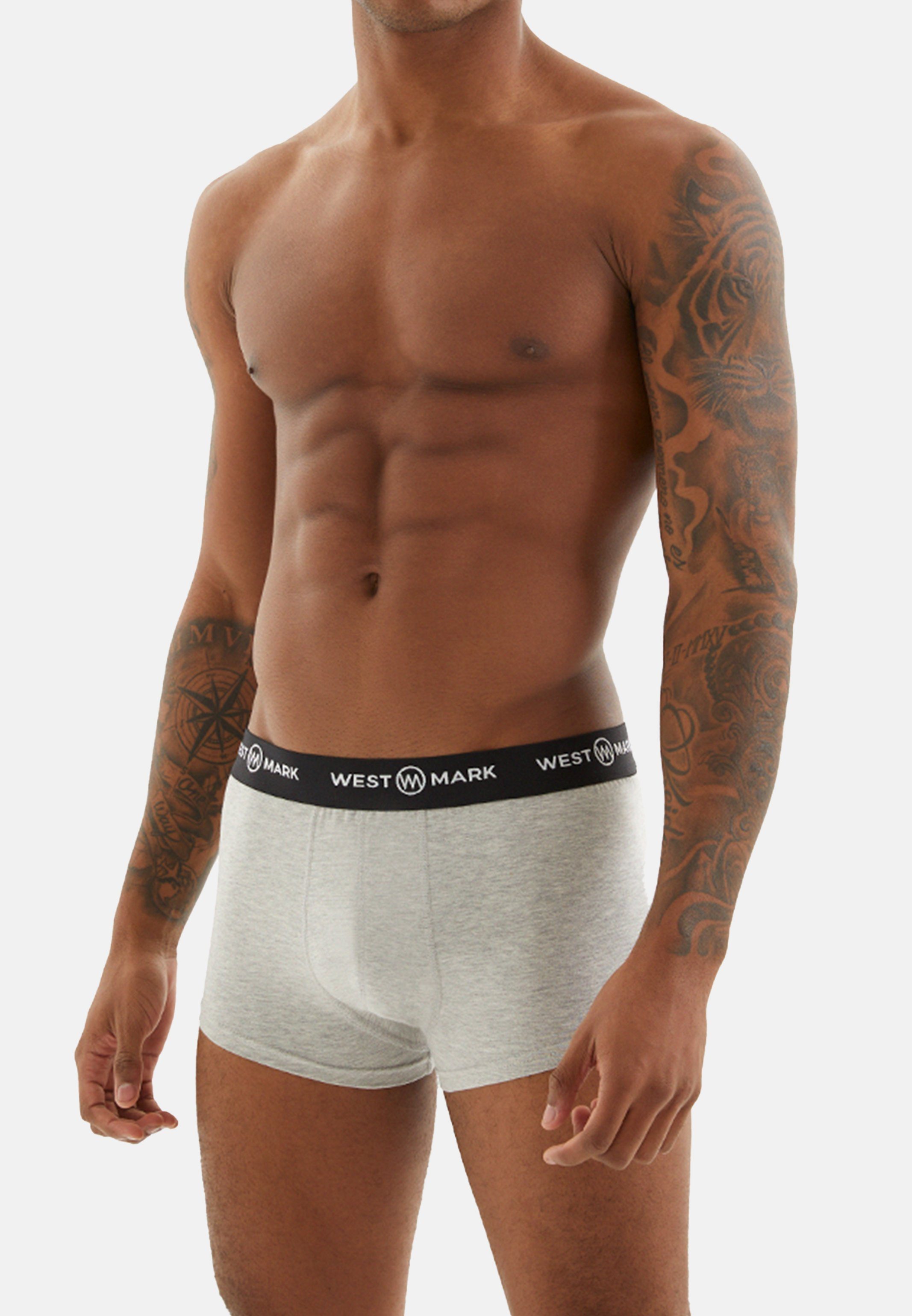 WESTMARK LONDON Retro Boxer 6er Pack Oscar (Spar-Set, 6-St) Retro Short / Pant - Baumwolle - ohne Eingriff
