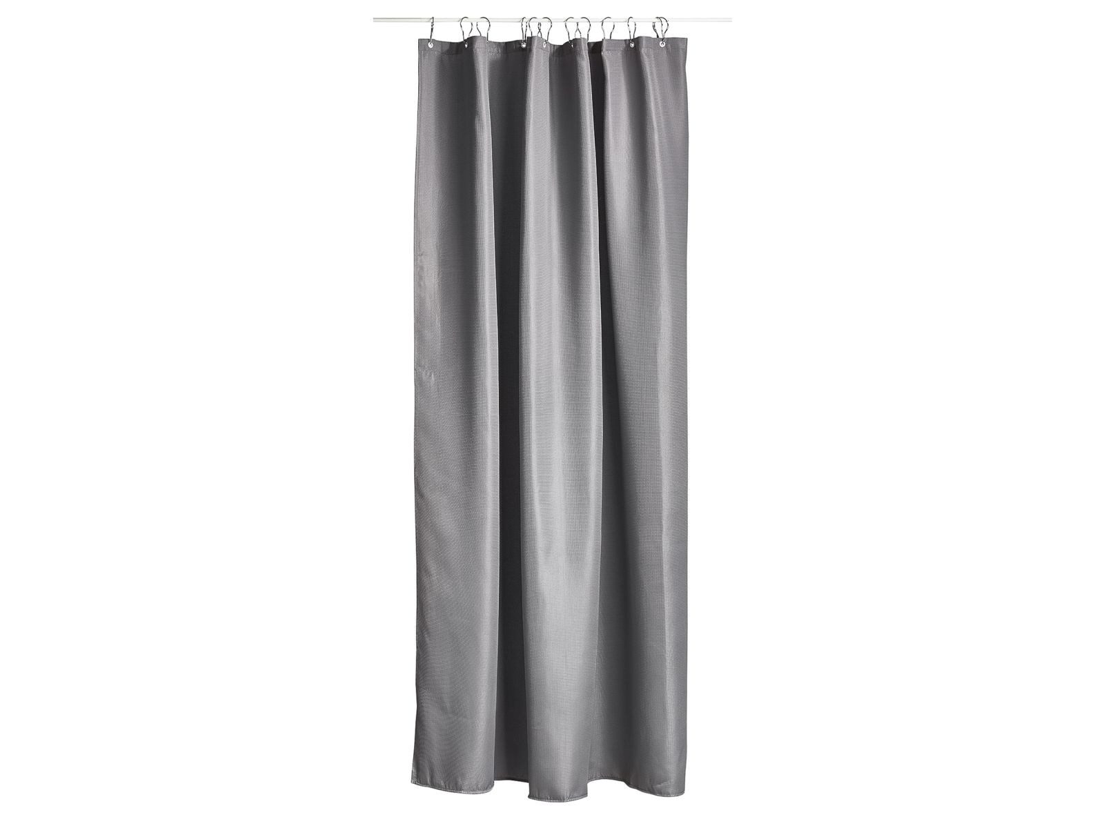 Zone Denmark Duschvorhang LUX Breite 180 cm, Höhe 200 cm, luxuriöser schwerer Stoff