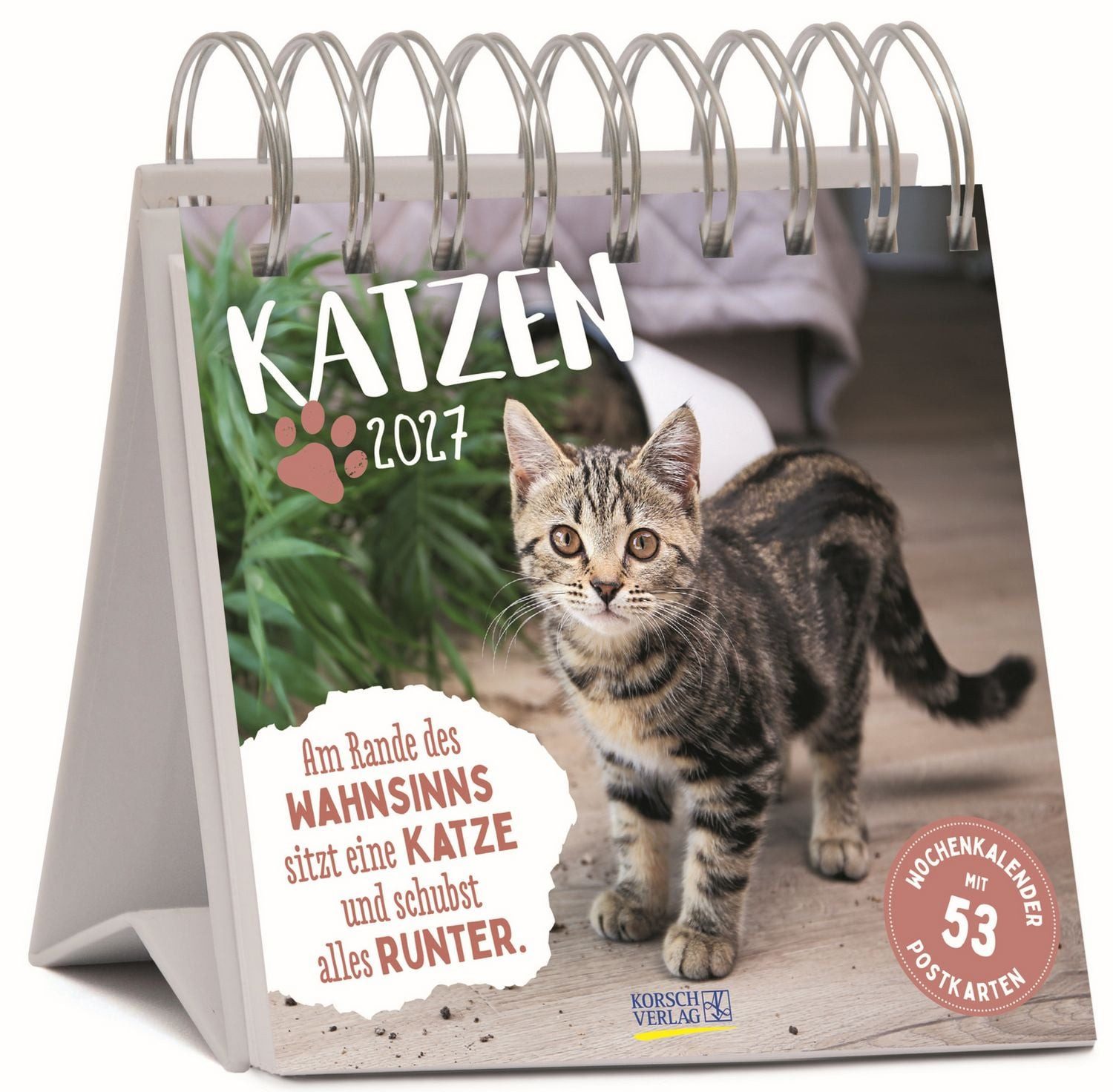 Korsch Verlag Terminplaner Katzen 2027
