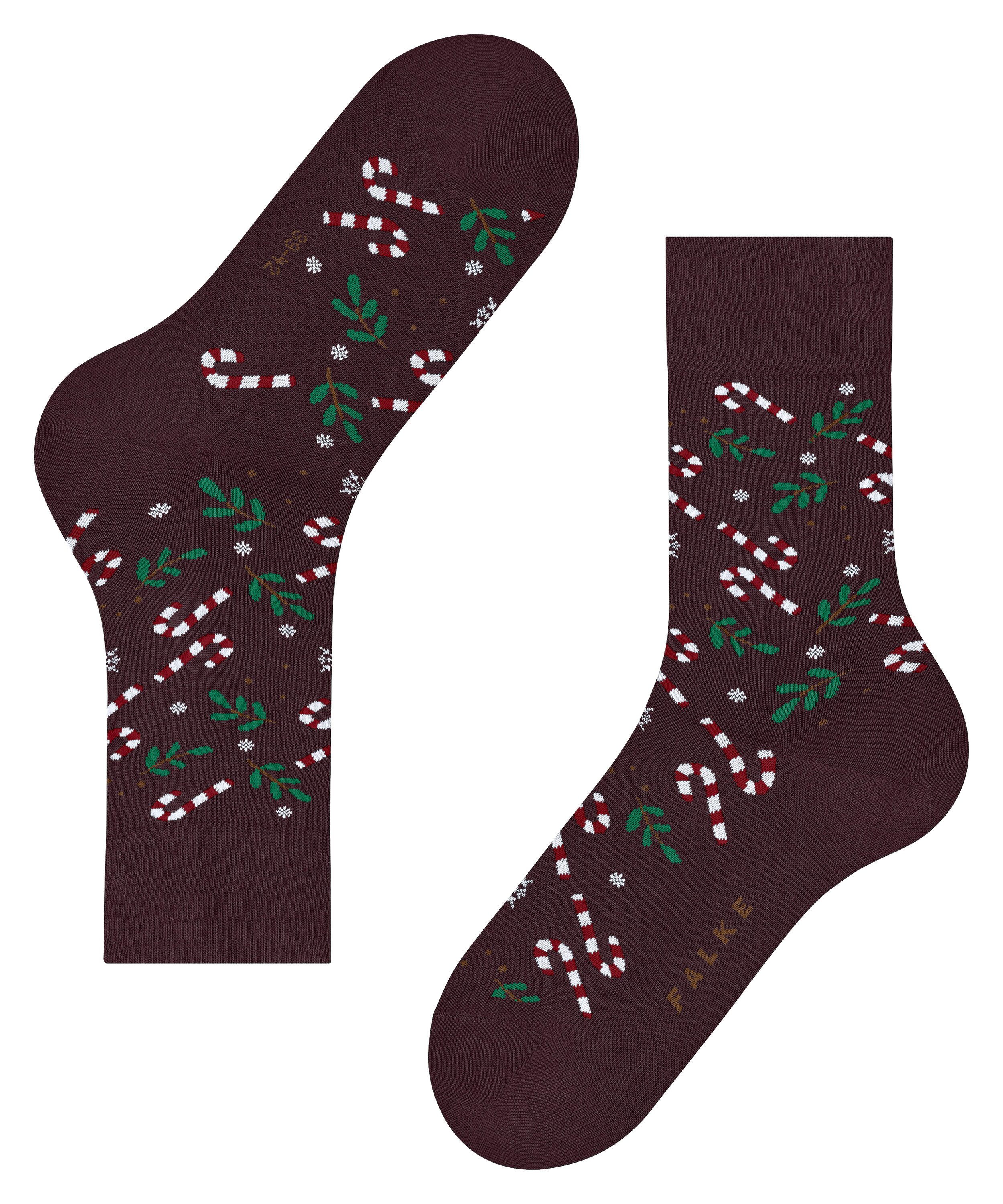 FALKE Socken Gift Blizzard Socken (1-Paar) mit weihnachtlichem Allover-Design