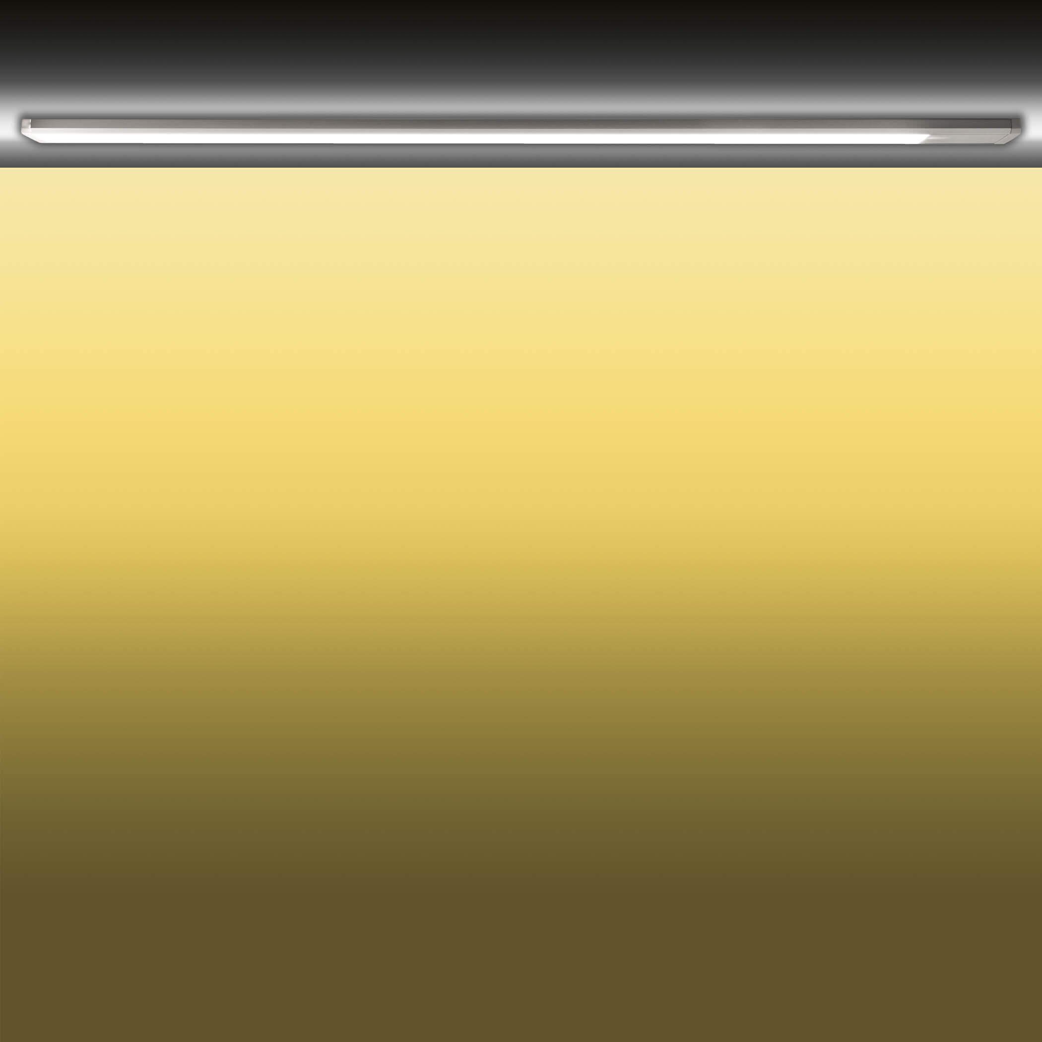 SEBSON Aufbauleuchte LED Unterbauleuchte 90cm, LED Leiste 15W, 975lm, warmweiß, Lichtleiste – Bild 3 von 5