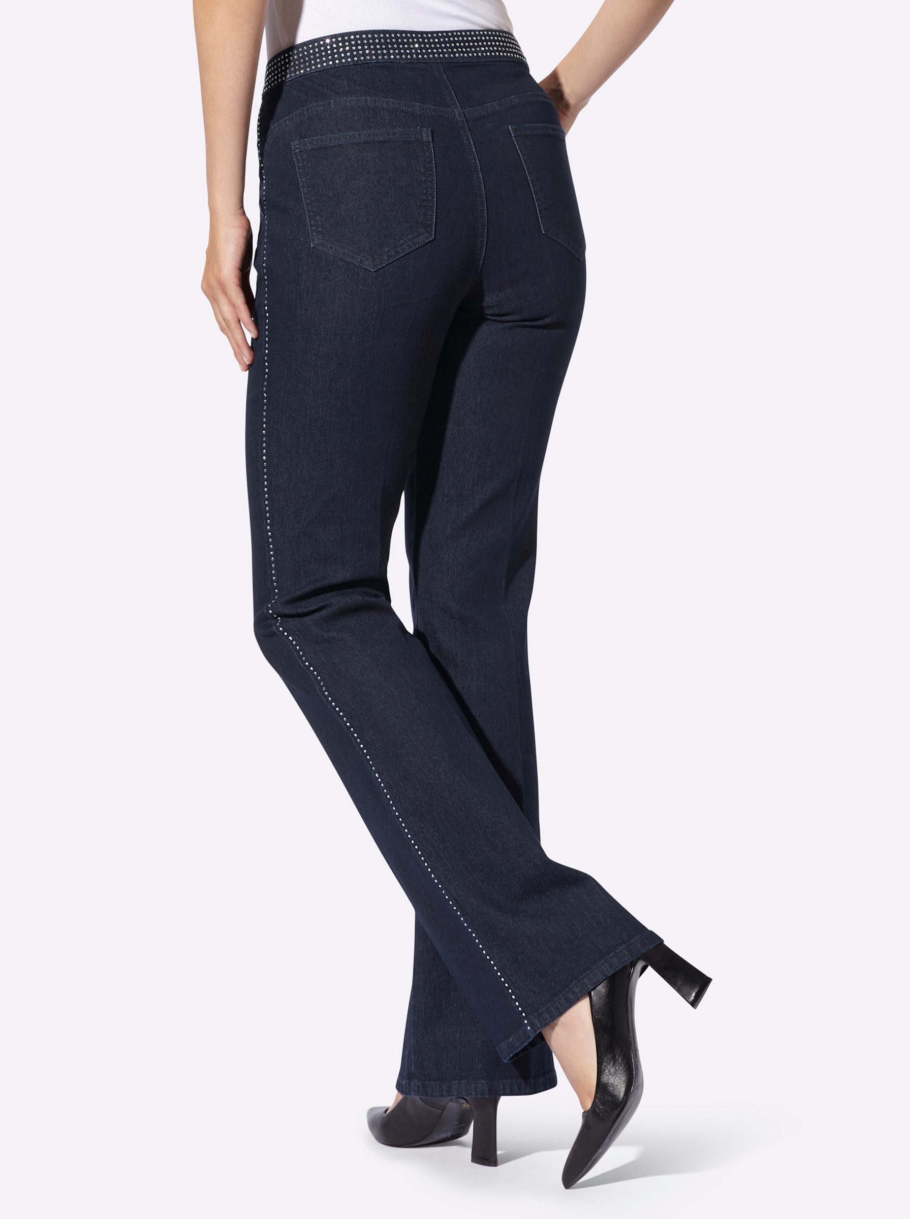 heine Bequeme Jeans Bootcut-Jeans . günstig online kaufen