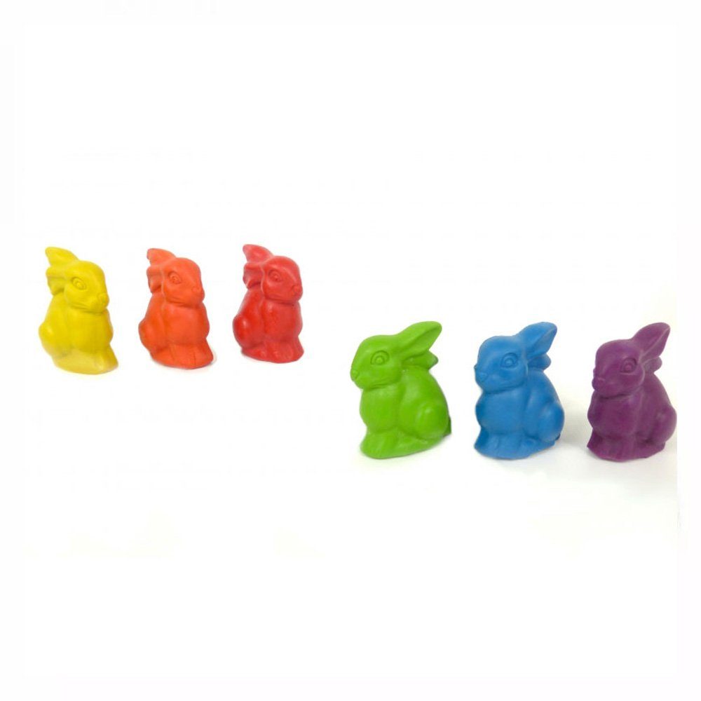 Wachsmalstift ökoNorm Wachsmalhase in 6 Farben, Set 1