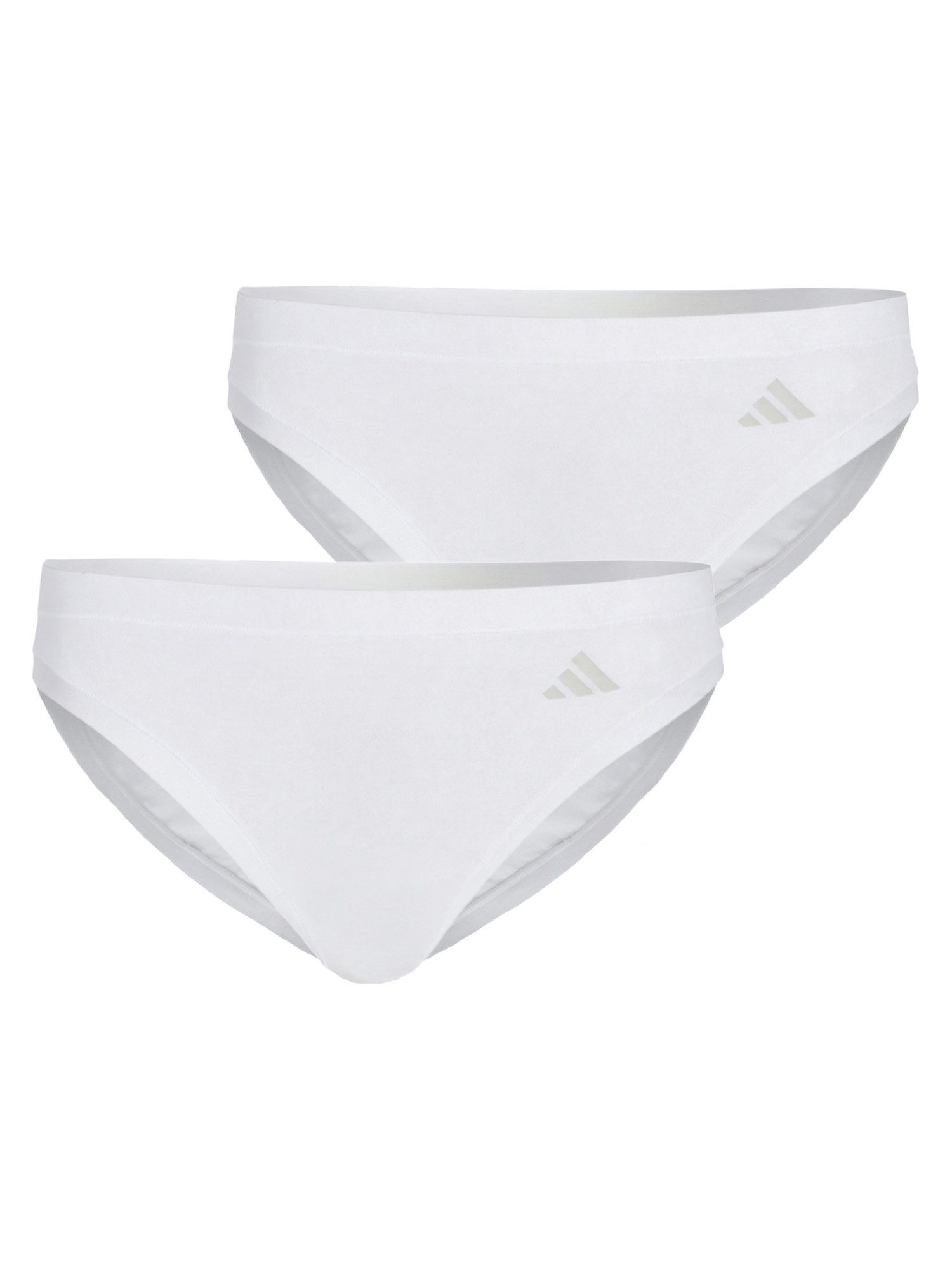 adidas Sportswear Slip Sport Active Modal Comfort - perfekter Sitz - Heatseal adidas Logo (2-St) Unterhose Bikini-Slip Doppelpack Damen Gym Training Yoga Mehrpack