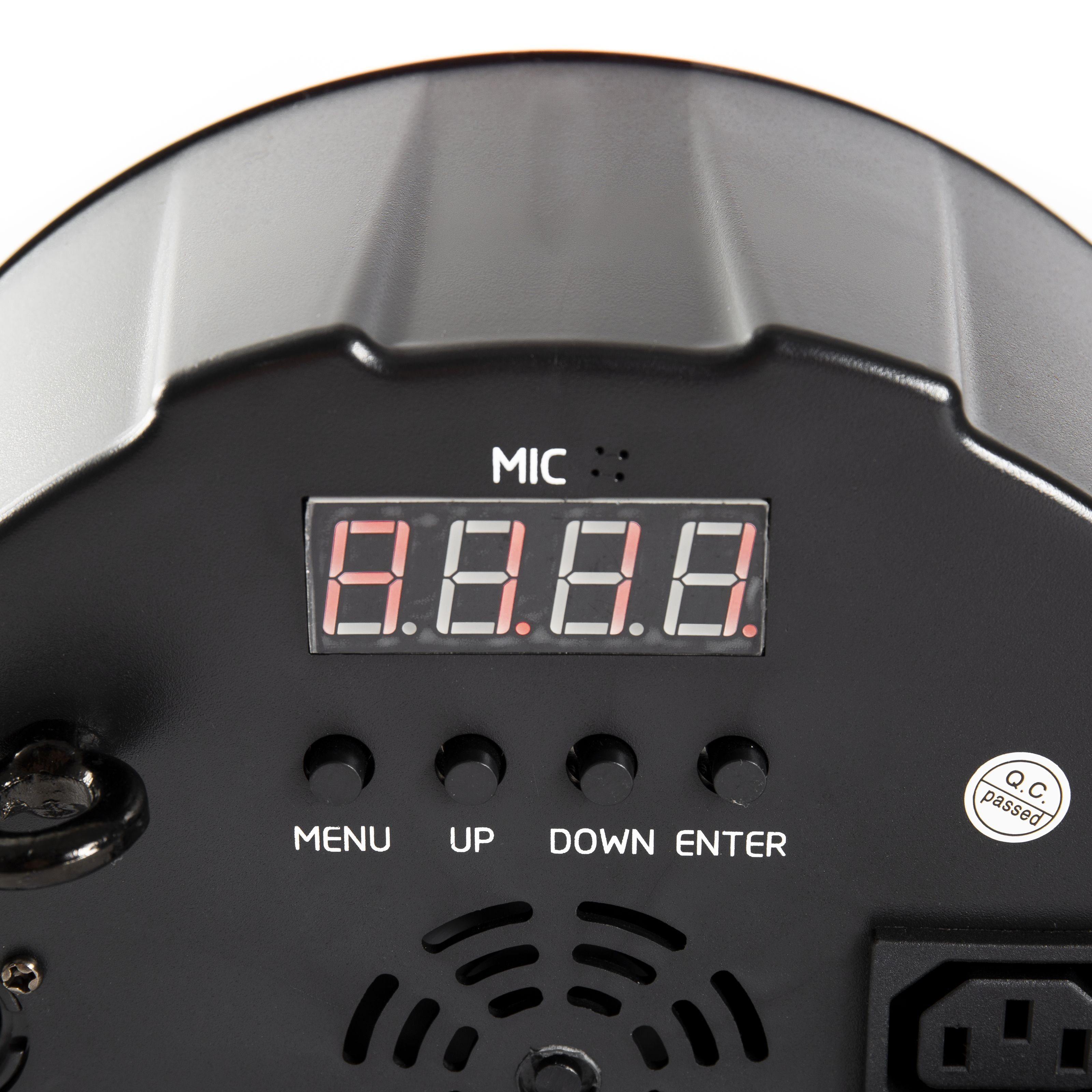 lightmaXX LED Scheinwerfer, LED PAR 54 Scheinwerfer, RGB-Farbmischung, DMX-Kanäle