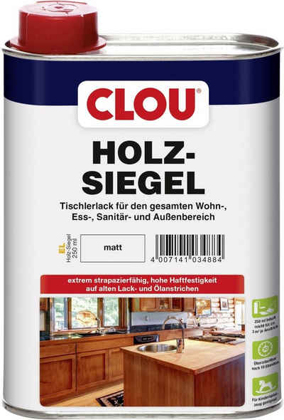 CLOU Holzschutzlasur Clou Holz Siegel 250 ml matt