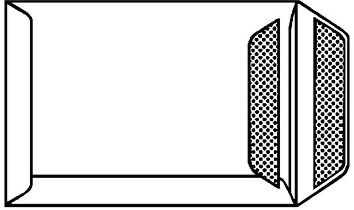 PAPYRUS Versandtasche Versandtasche C5 selbstklebend weiß 90 g/qm VE=500 Stück