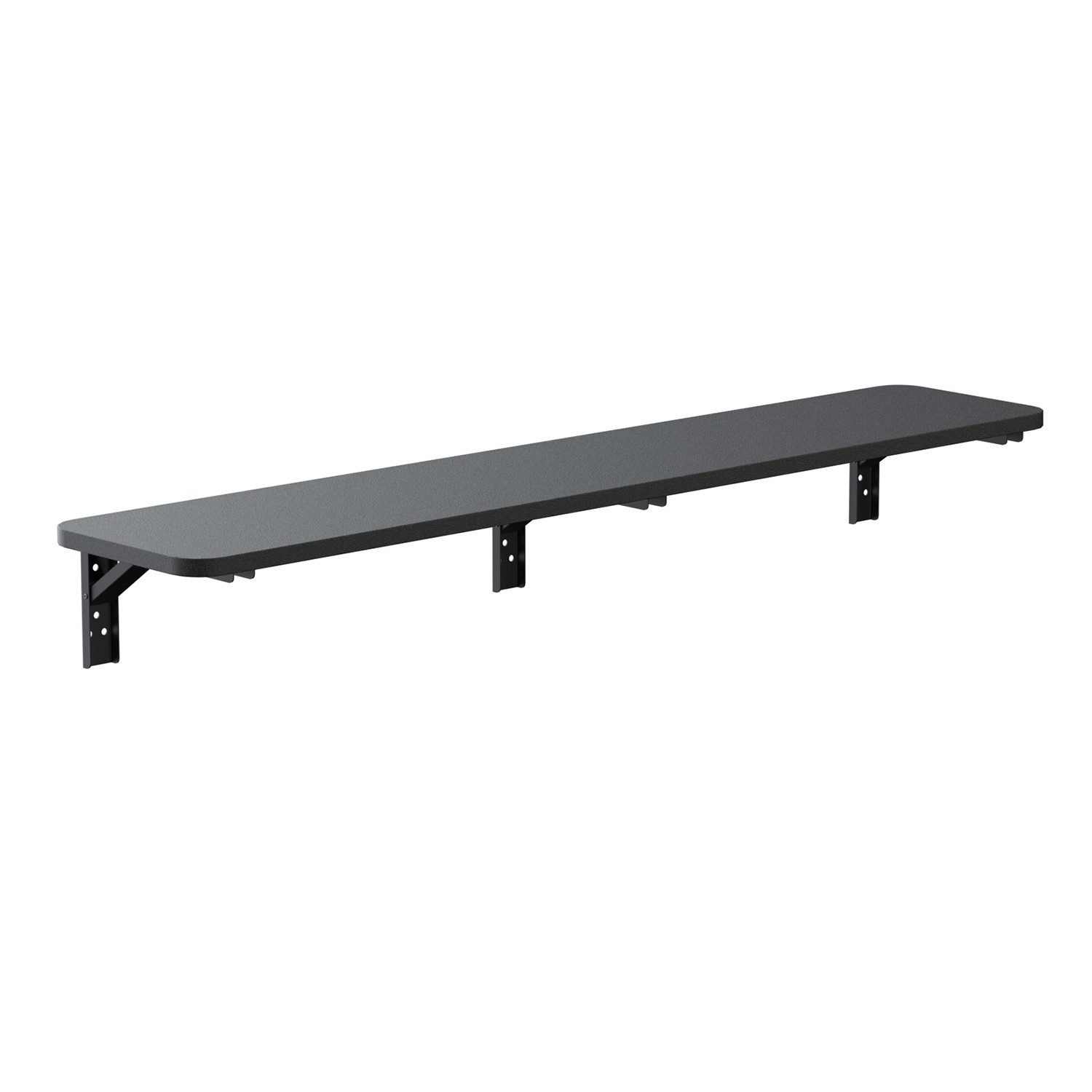 Maclean Wandregal MC-129 Klappbares Regal mit Aufsatz Schreibtisch
