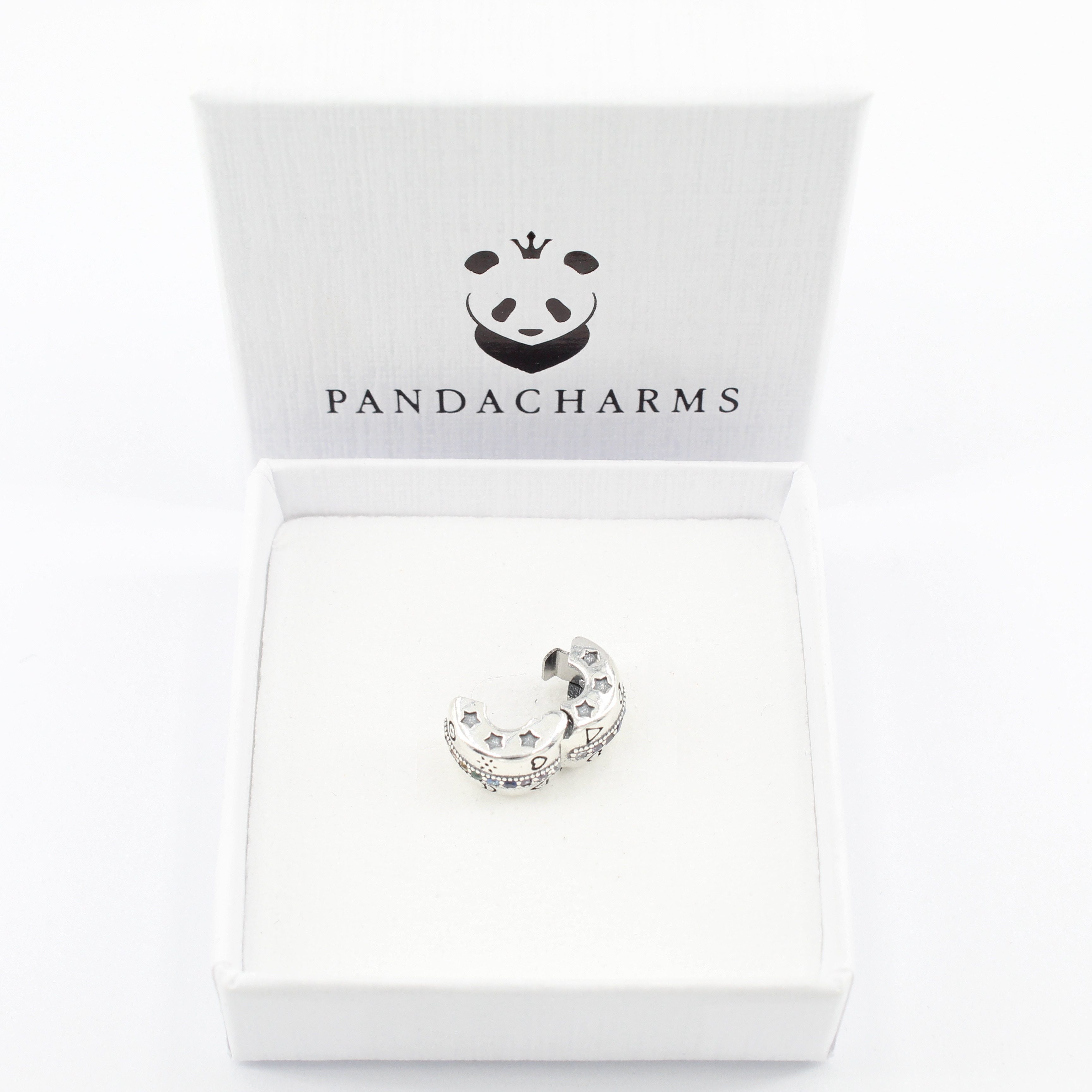 PANDACHARMS Bead Runensymbole mit Bunter Steinreihe Clip Charm, 925er Silber – Bild 3 von 4