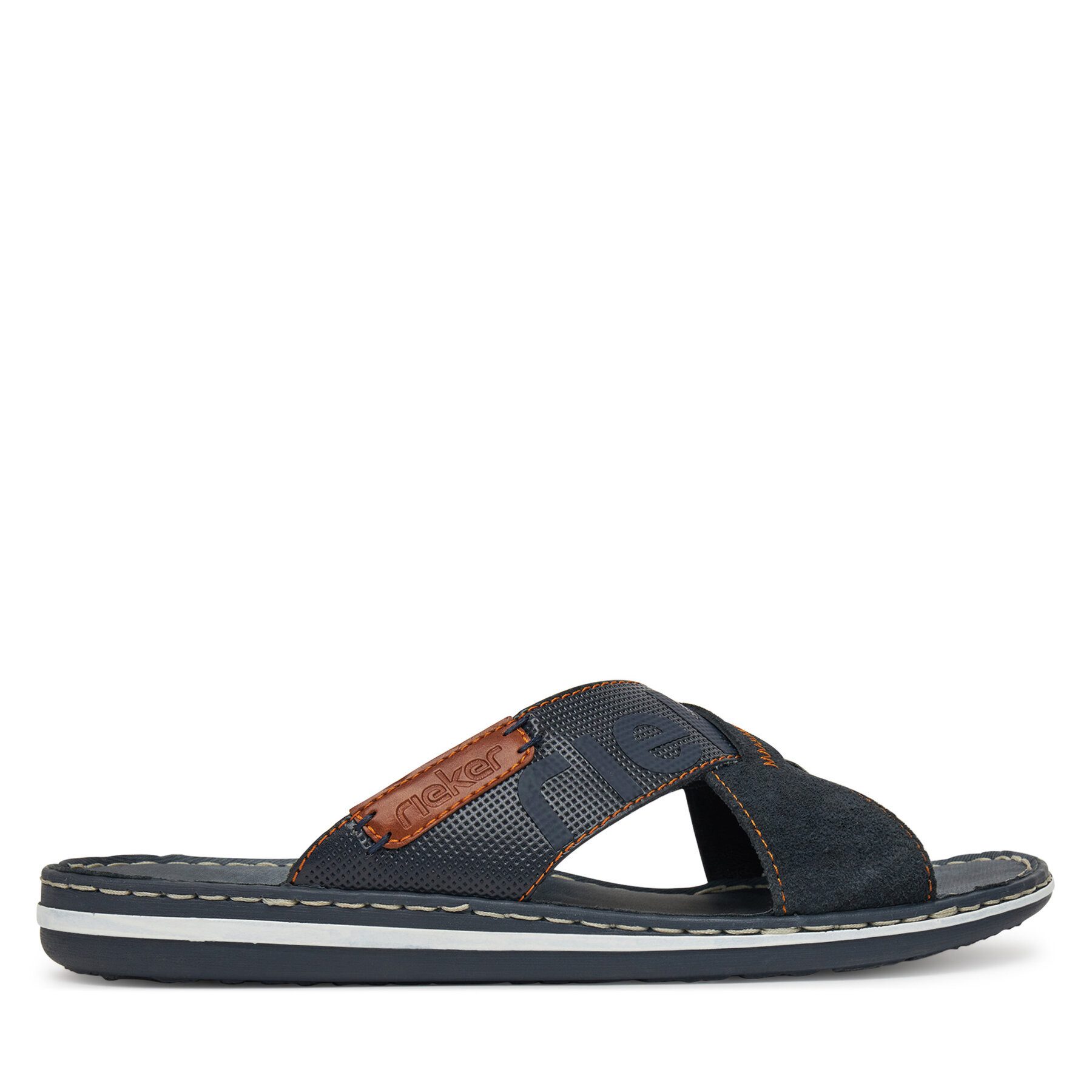Rieker Rieker Herren-Flip-Flops, Marineblau, 21098-14 Badepantolette