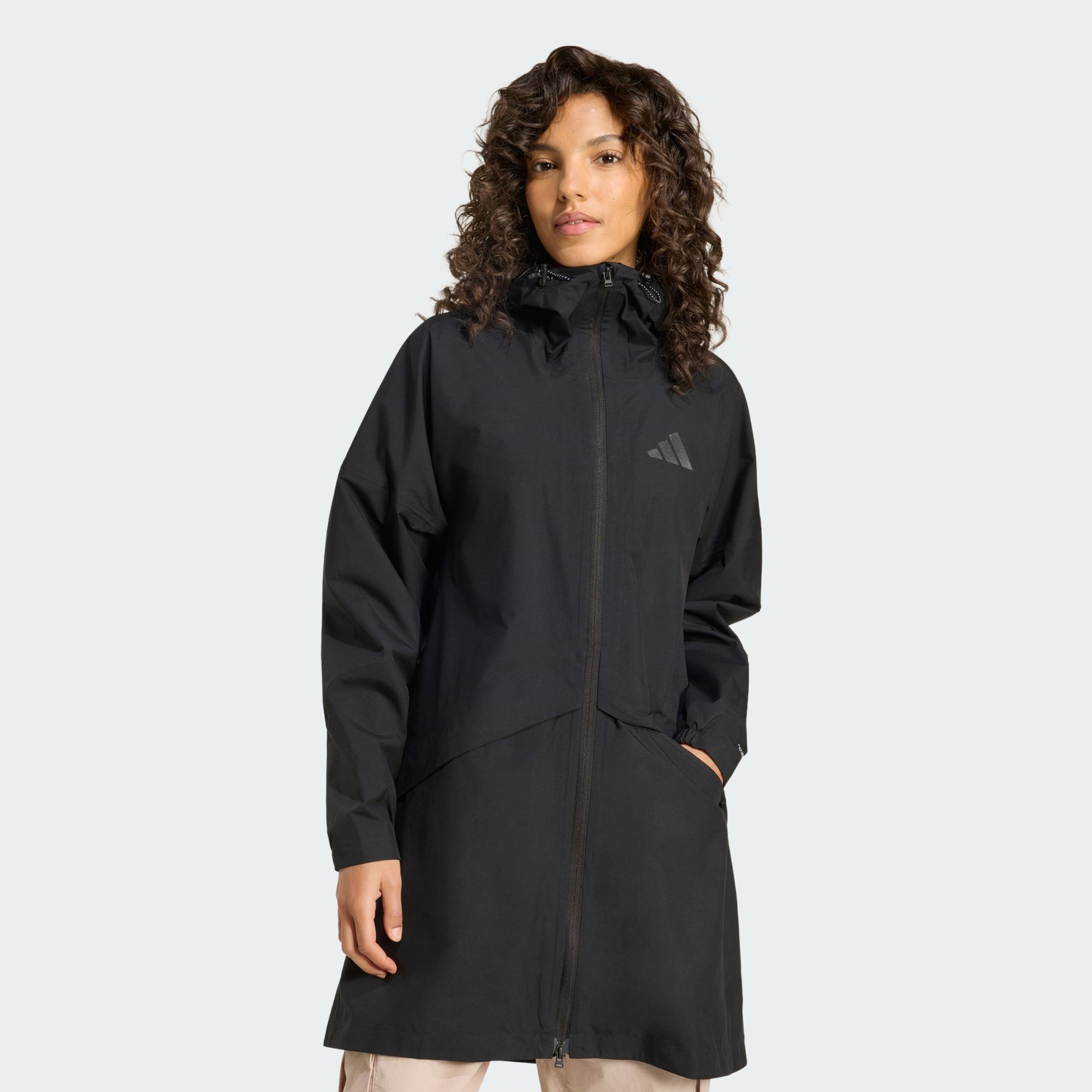adidas TERREX Parka TERREX MULTI 2 LAYER CLIMAPROOF REGENPARKA (1-St)