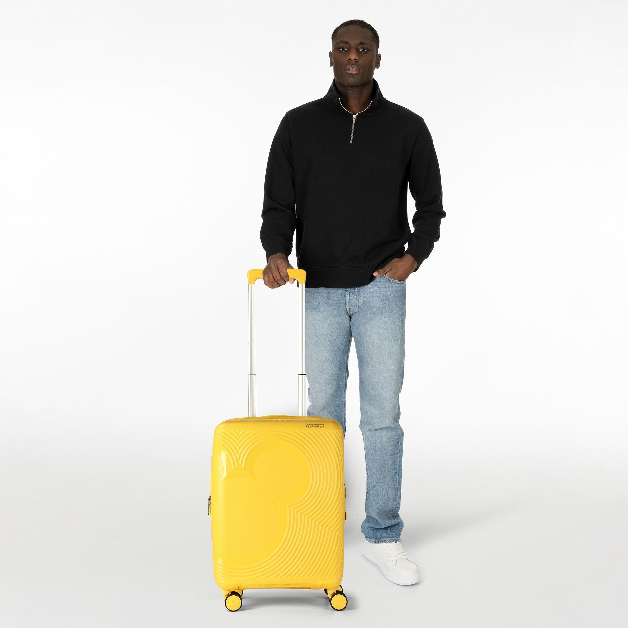 American Tourister® Handgepäck-Trolley Mickey Magic, 4 Rollen, Polypropylen
