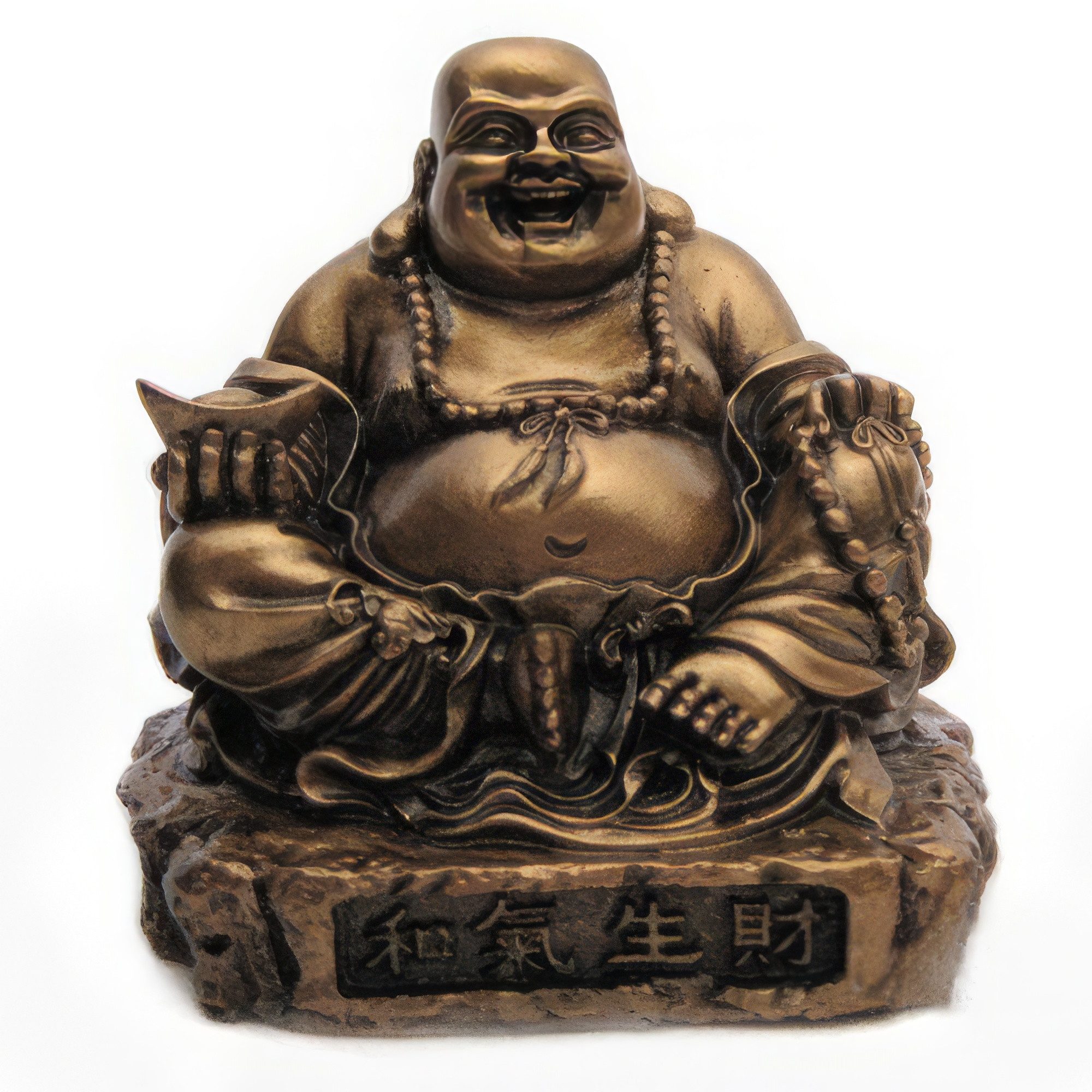Yudu Buddhafigur Sitzender Buddha Glücksbringer günstig online kaufen