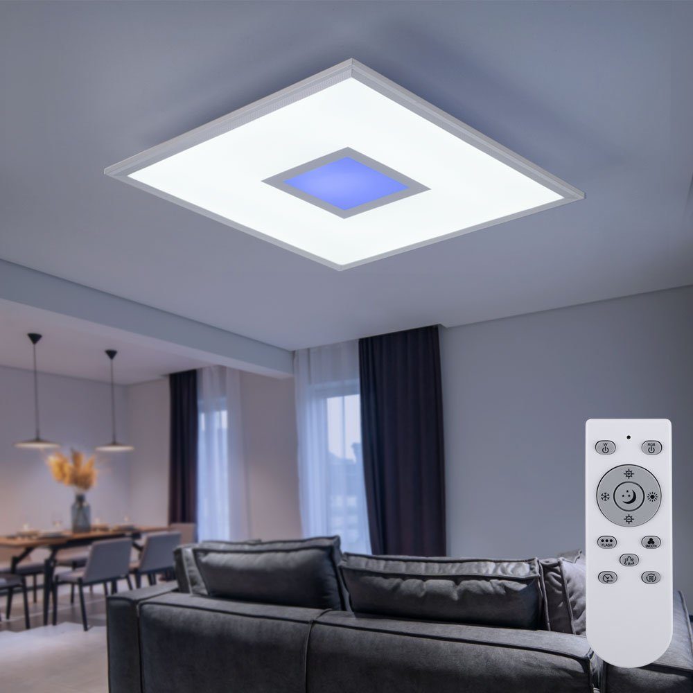 etc-shop LED Deckenleuchte, LED-Leuchtmittel fest verbaut, günstig online kaufen