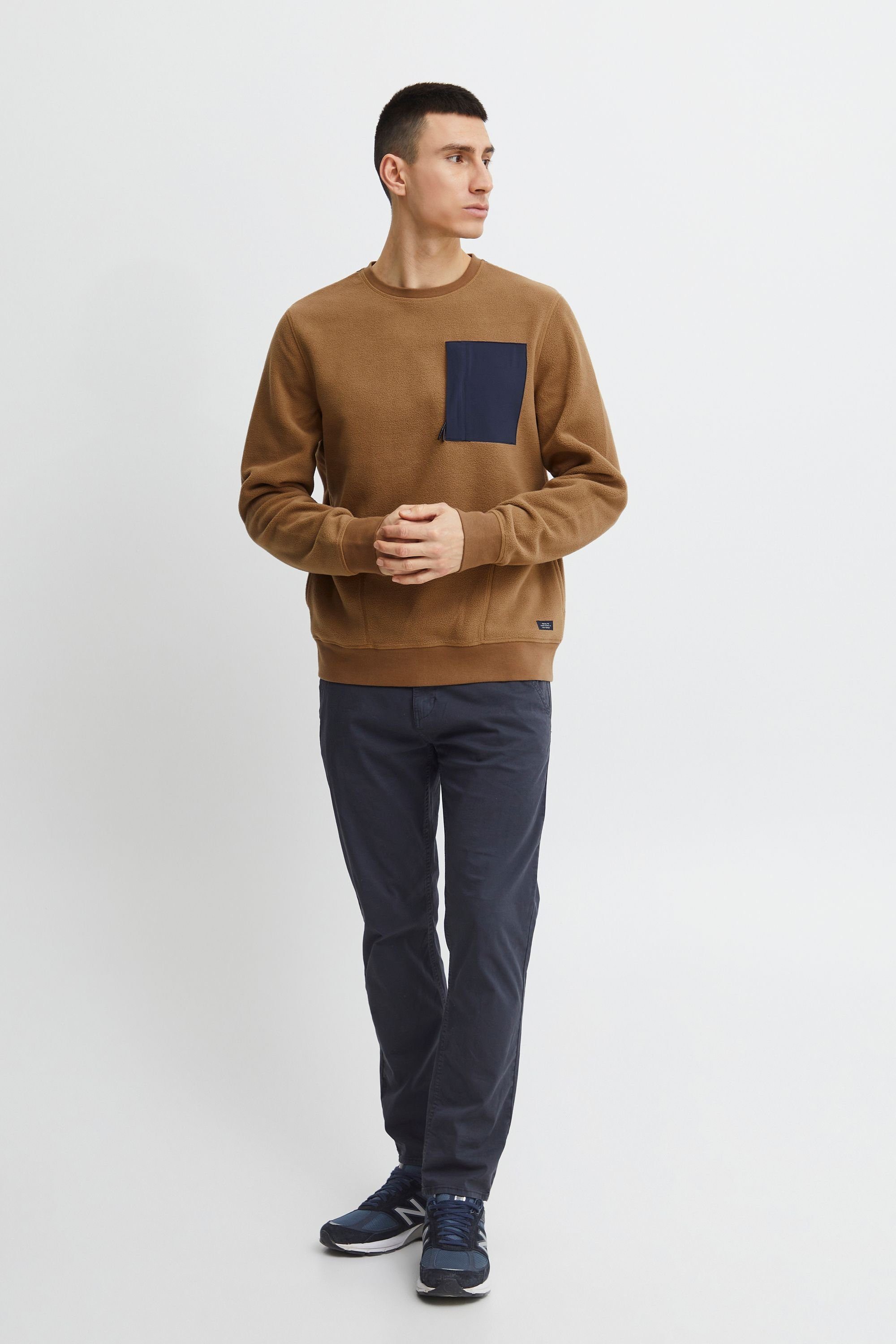 Blend Longpullover BHSweatshirt Klassisches Sweatshirt mit Rundhalsausschnitt